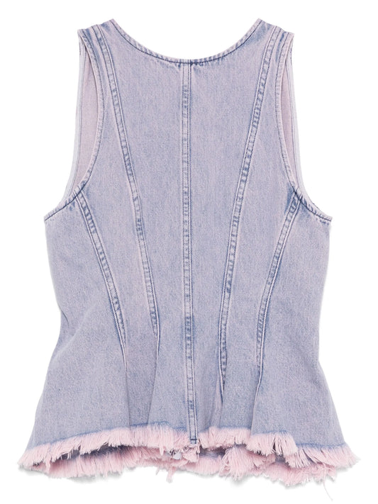 denim tank top