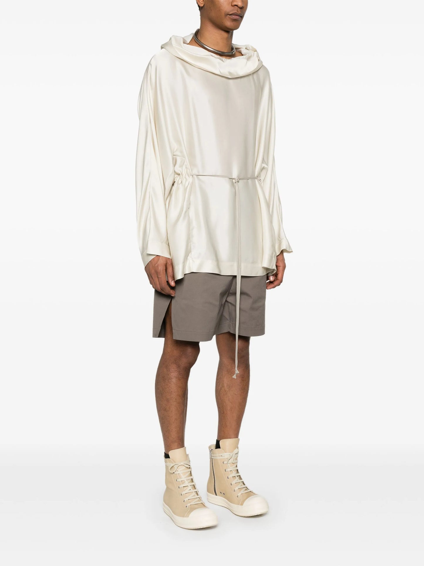 hooded tunic
