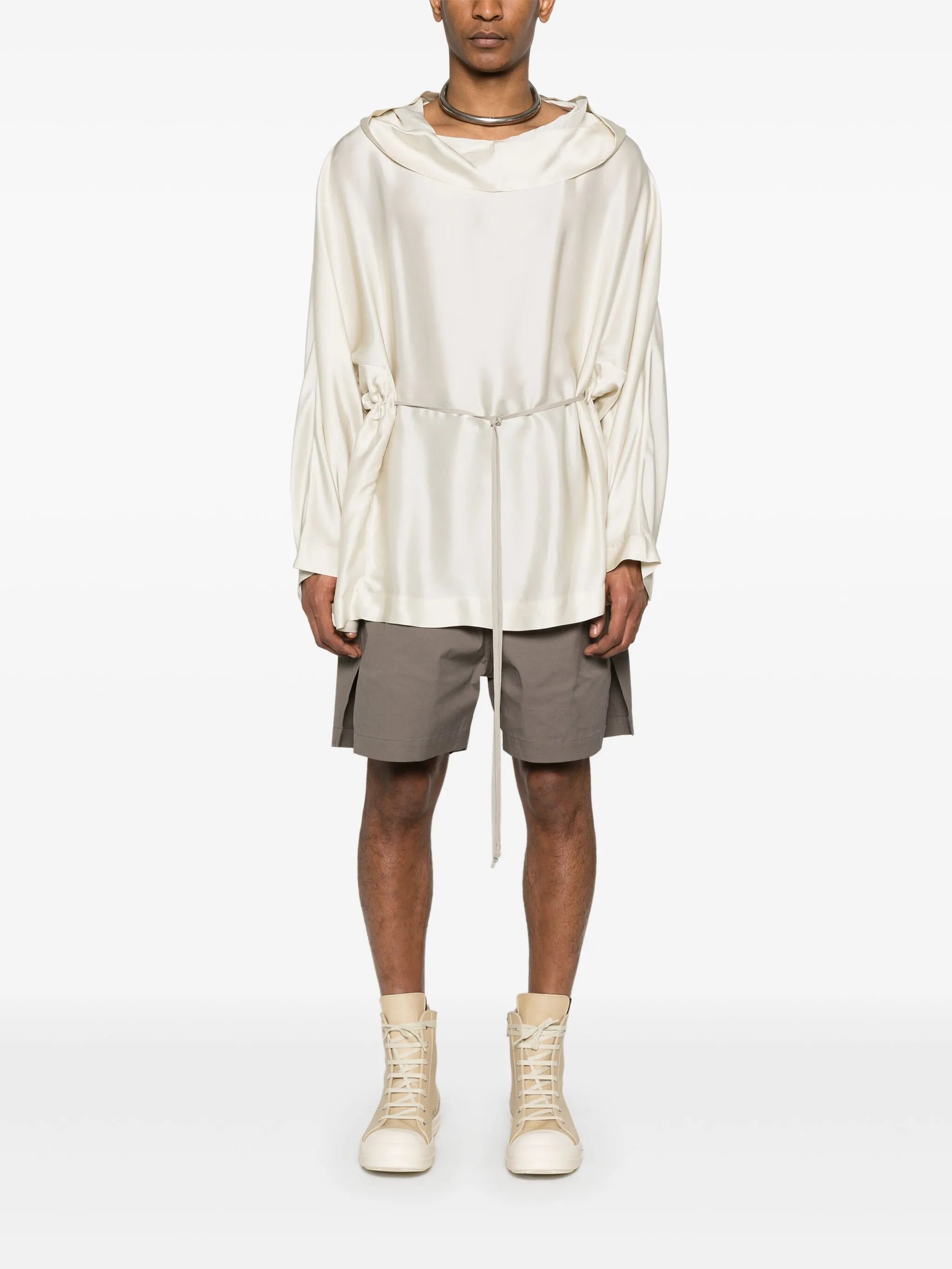 hooded tunic