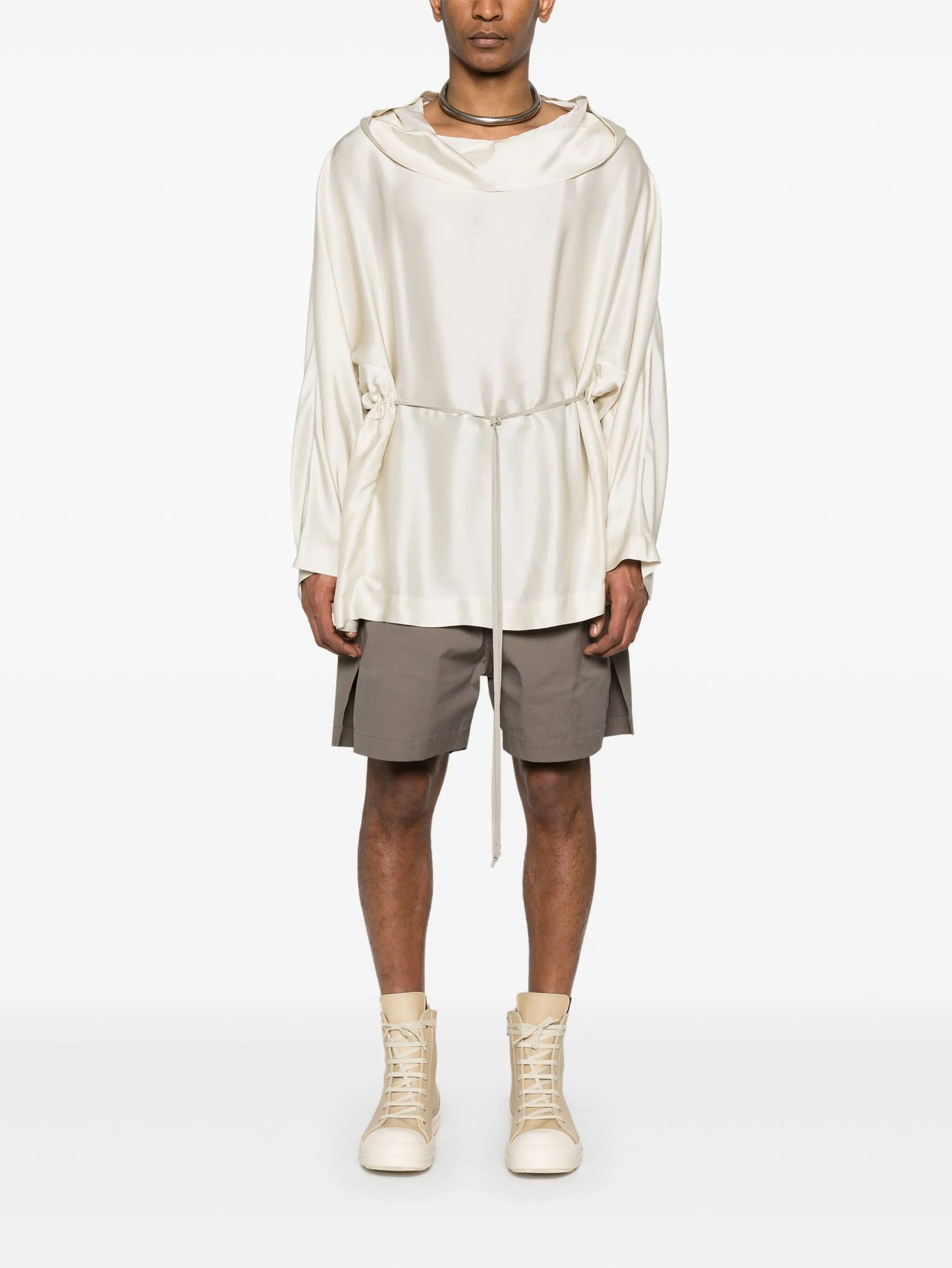 hooded tunic