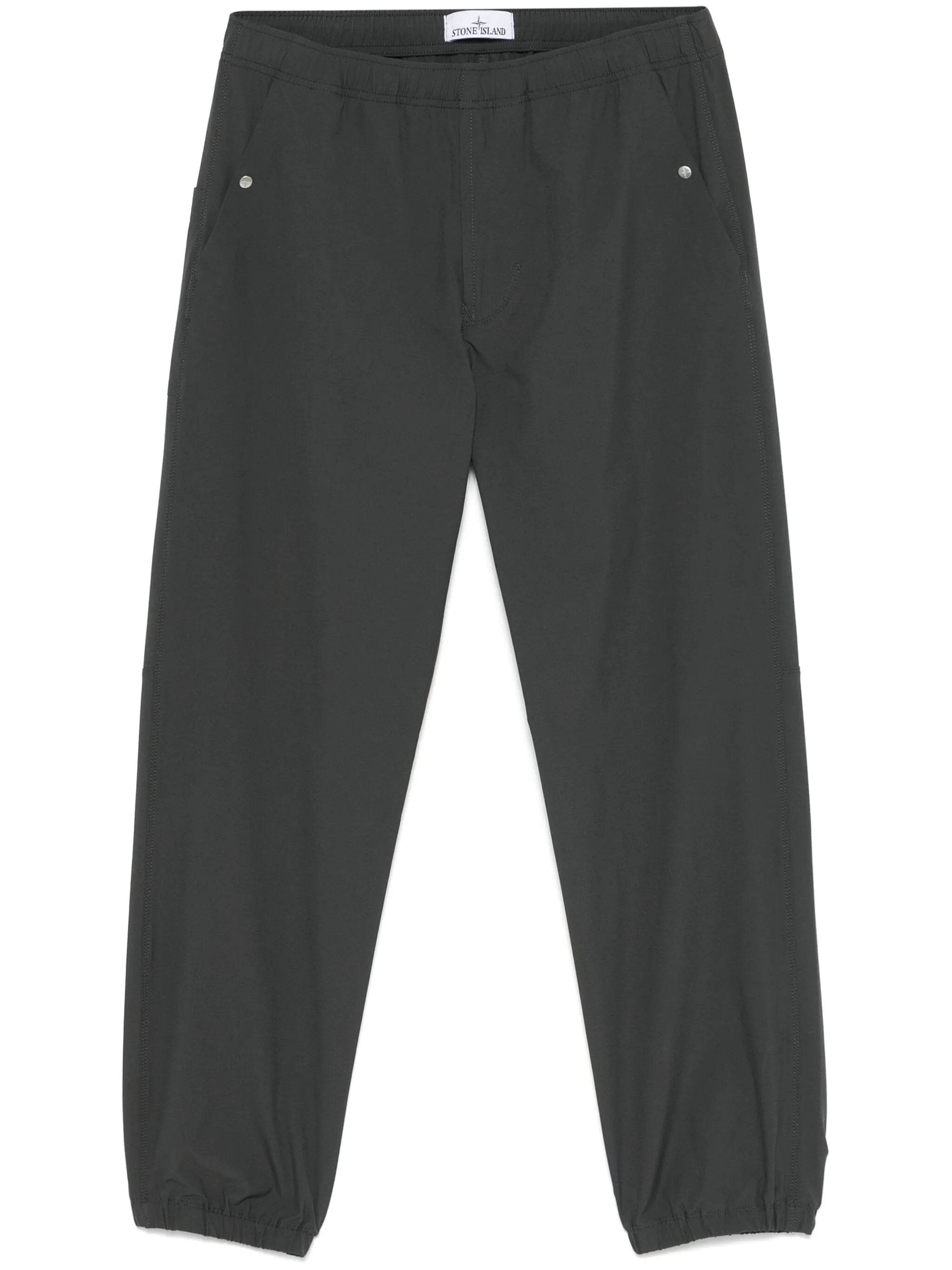 elasticated-ankle track pants