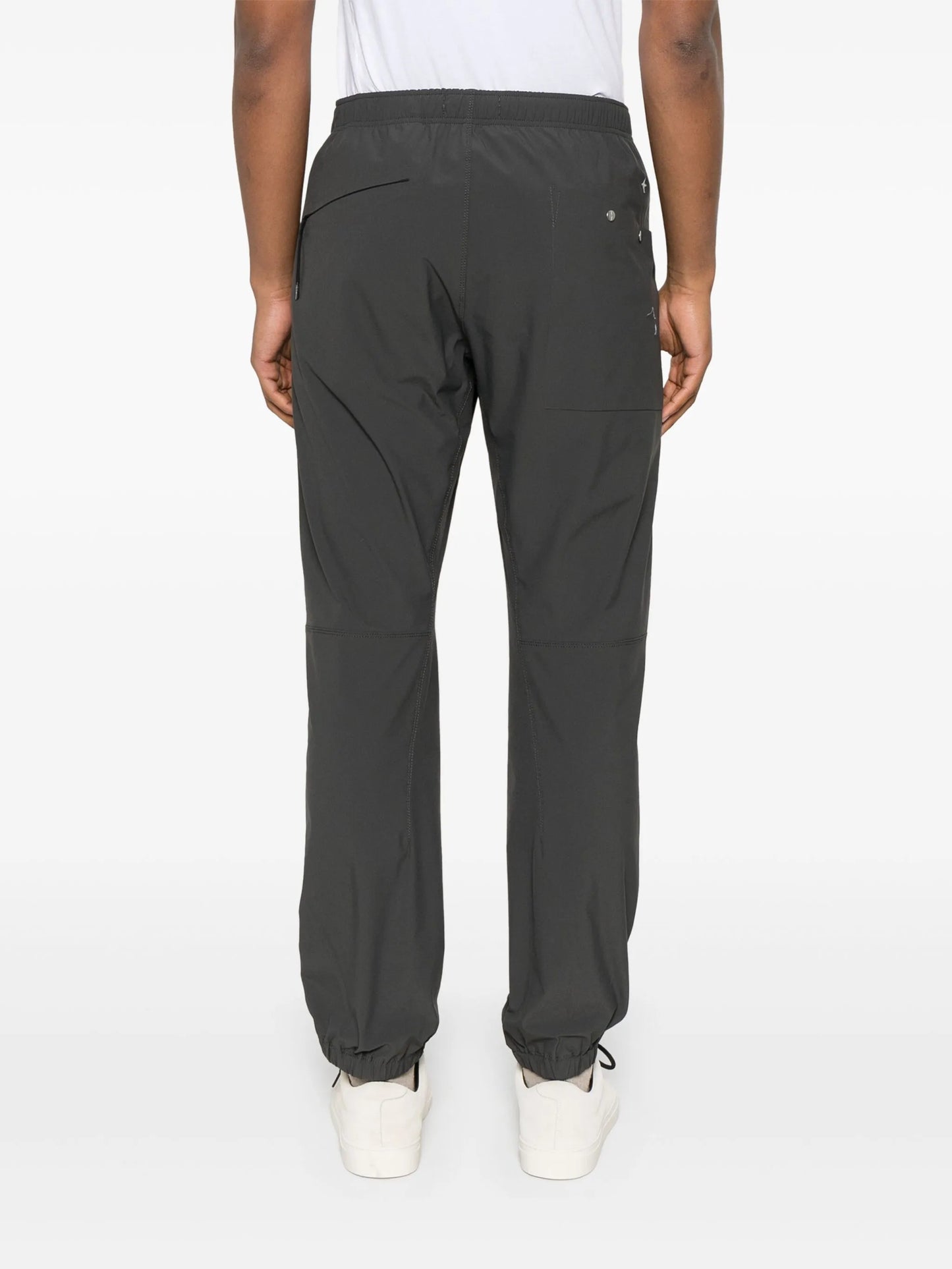 elasticated-ankle track pants