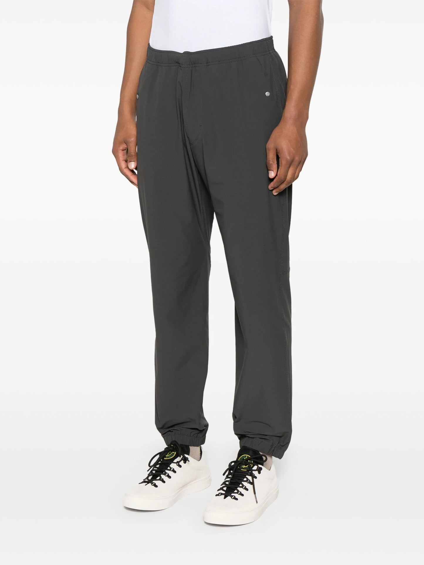 elasticated-ankle track pants