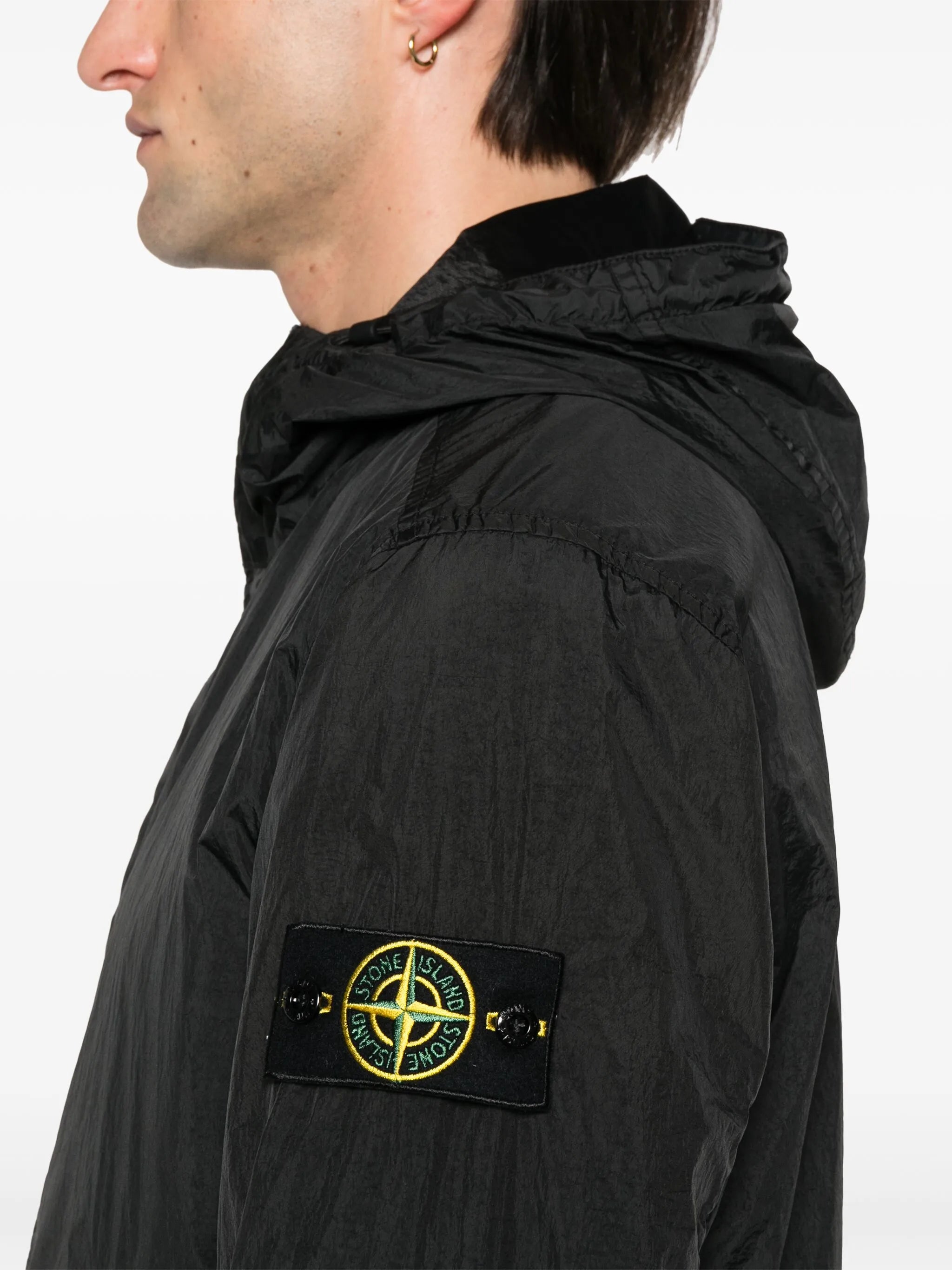 Compass-badge jacket
