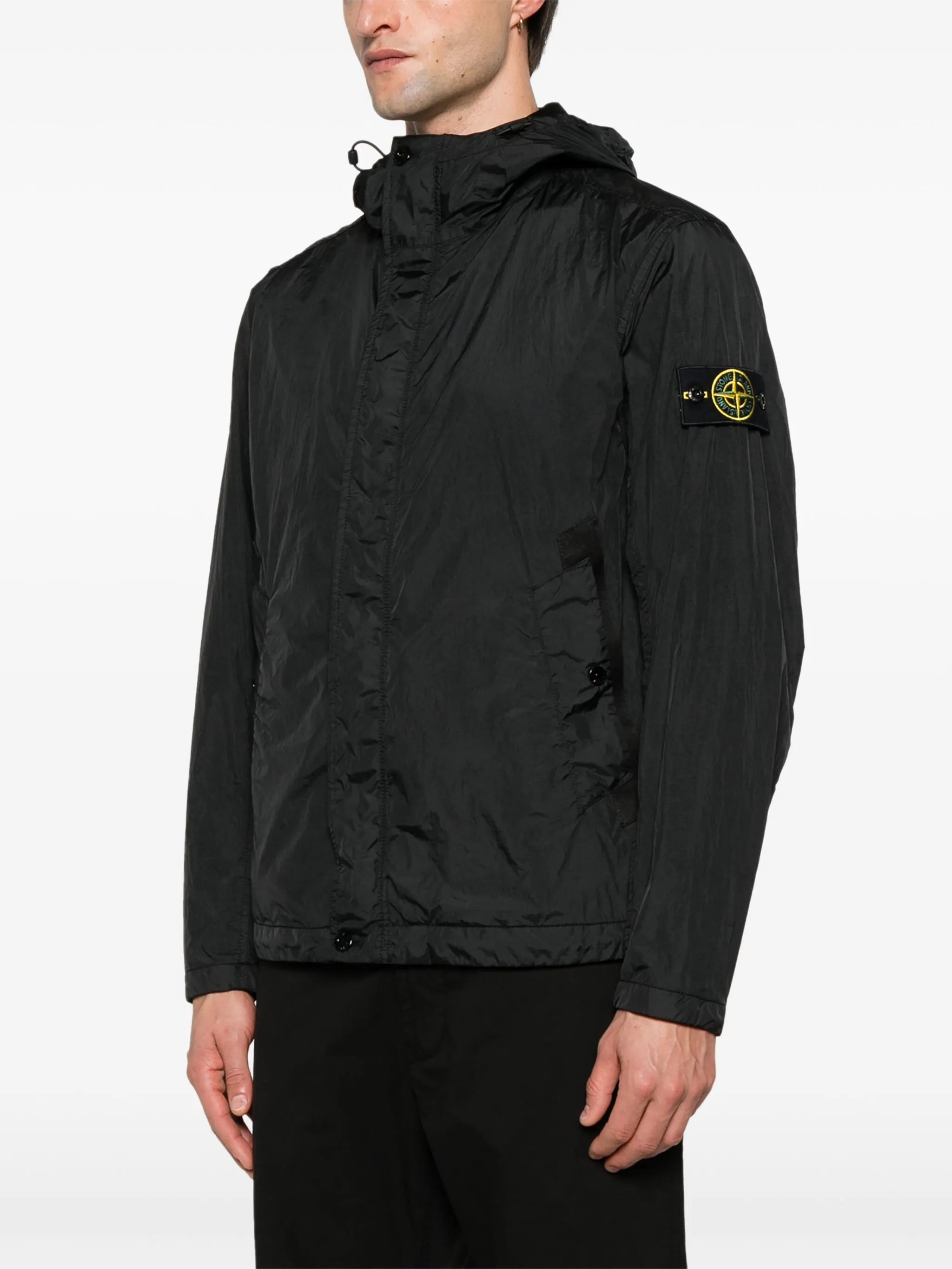 Compass-badge jacket