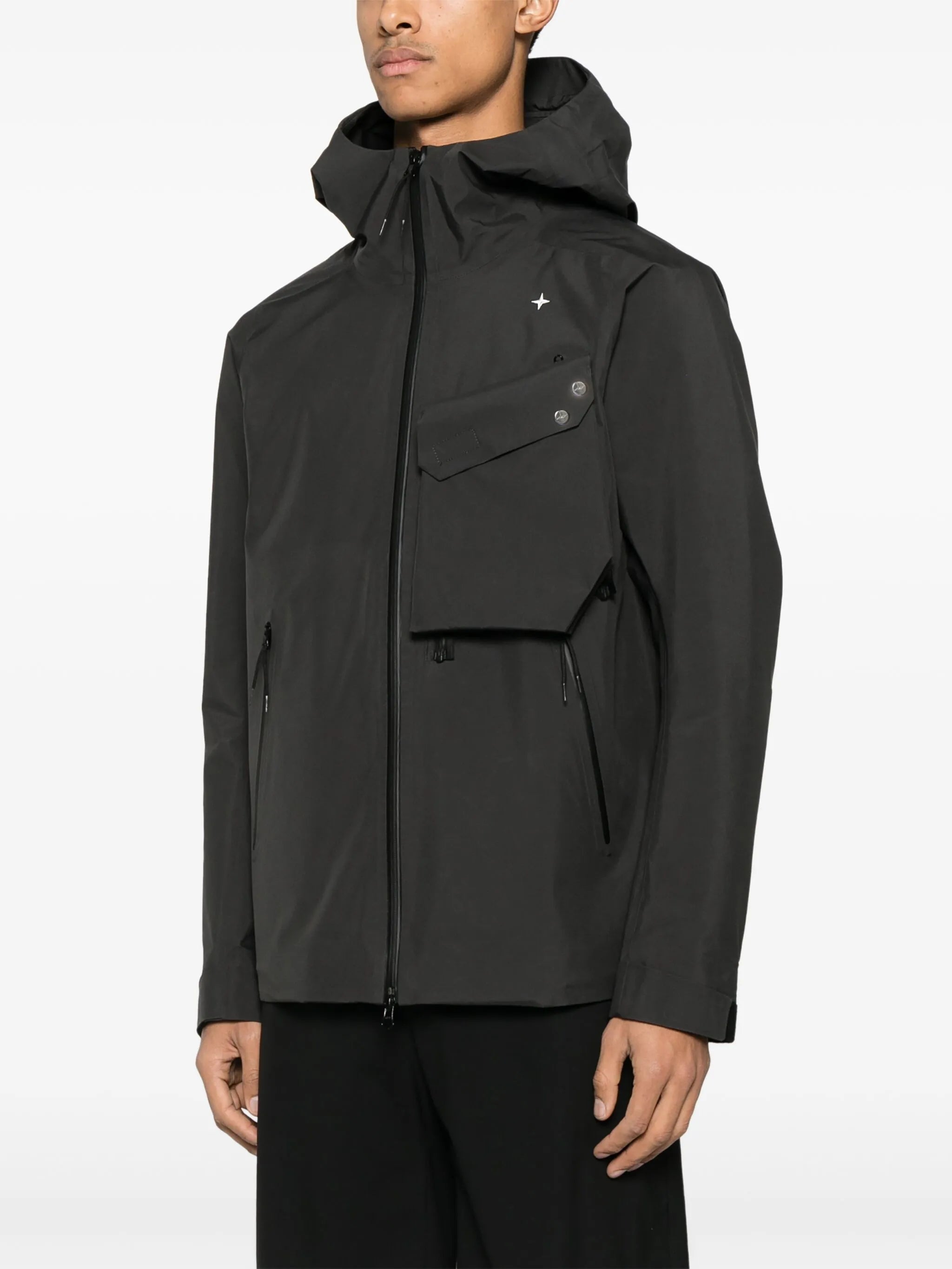hooded jacket