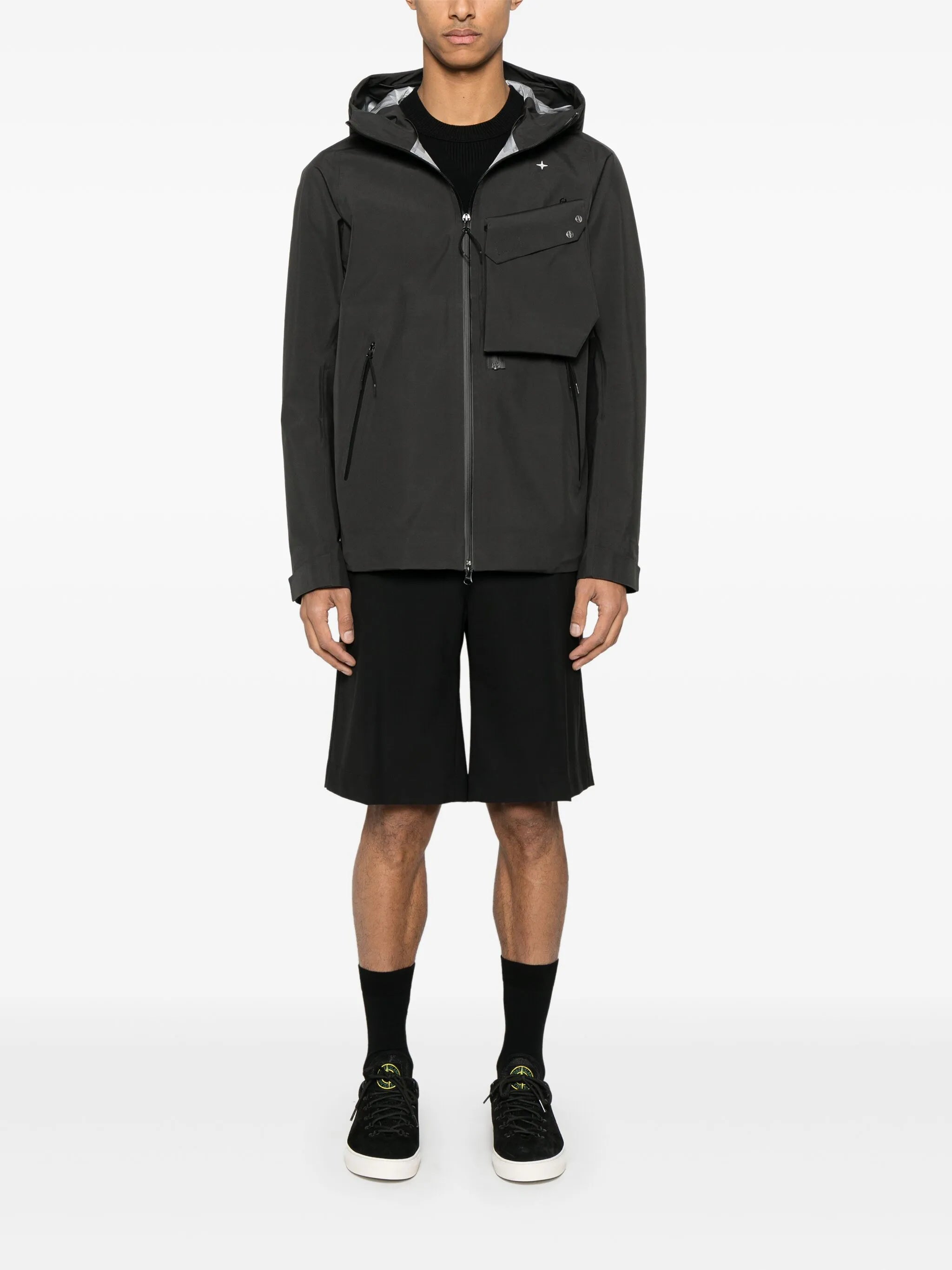 hooded jacket
