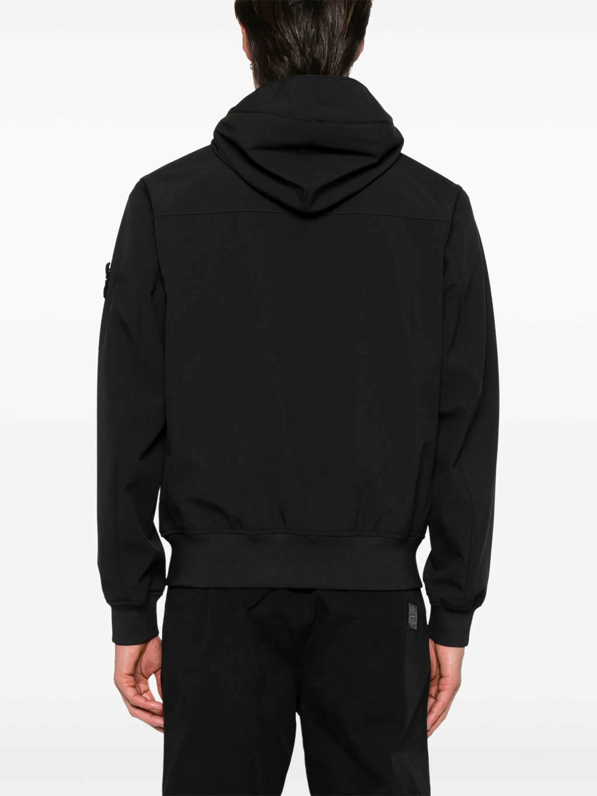 Compass-badge bomber jacket