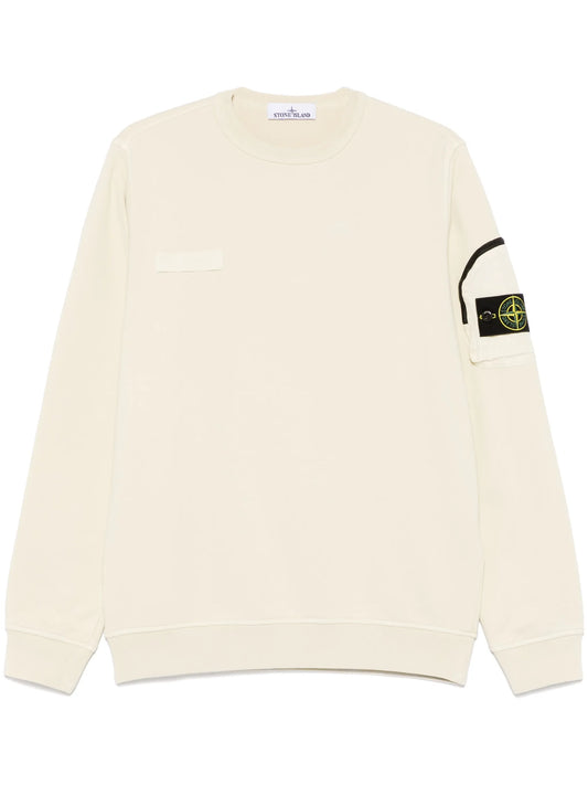 Compass-badge sweatshirt