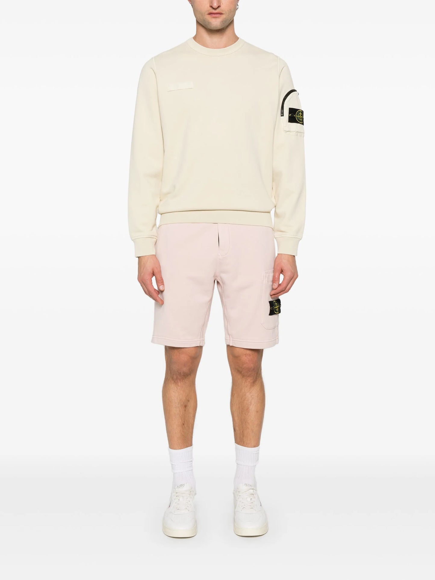 Compass-badge sweatshirt