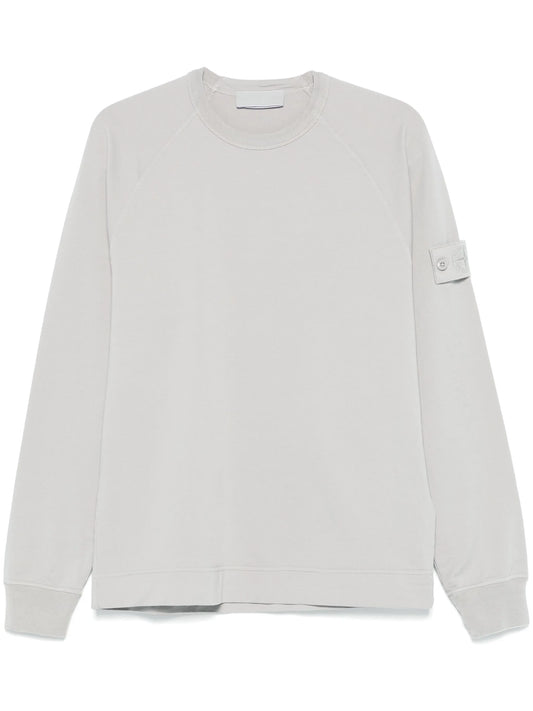 Compass-badge sweatshirt