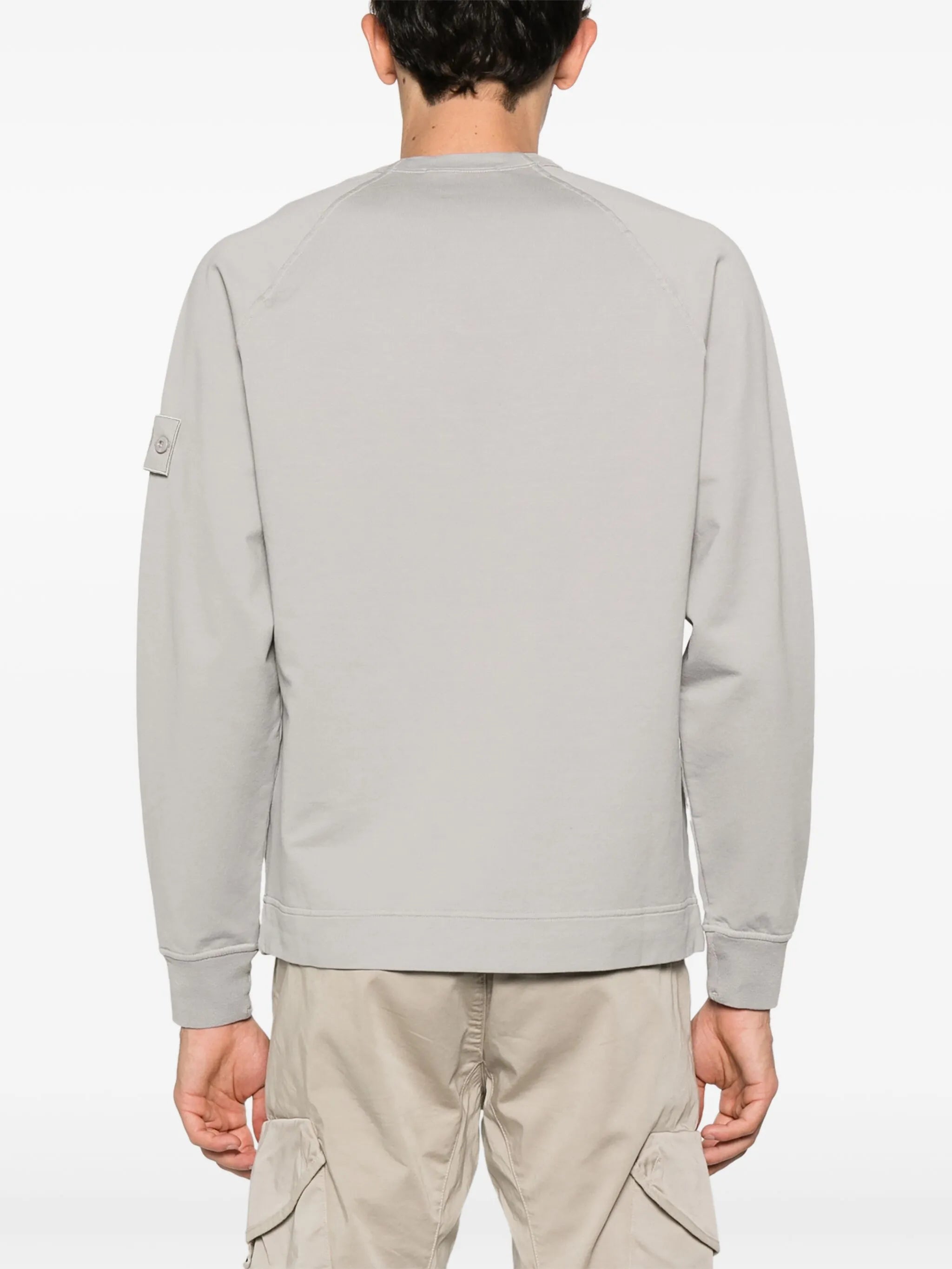 Compass-badge sweatshirt
