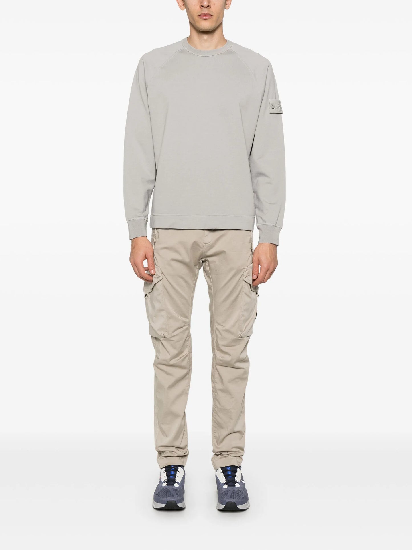 Compass-badge sweatshirt