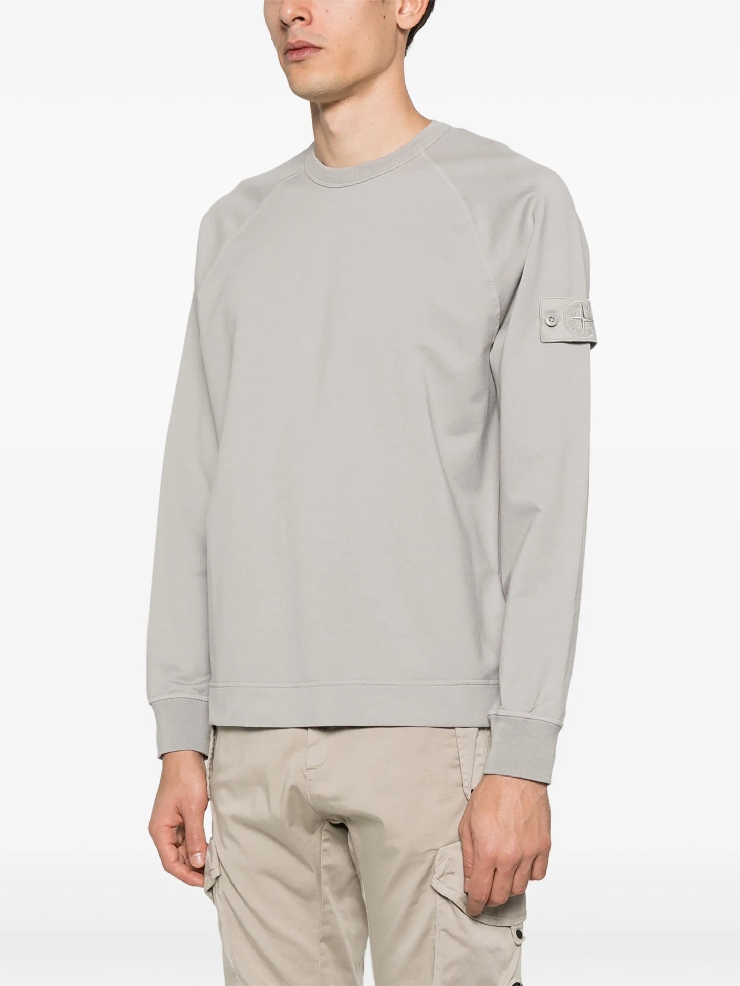 Compass-badge sweatshirt