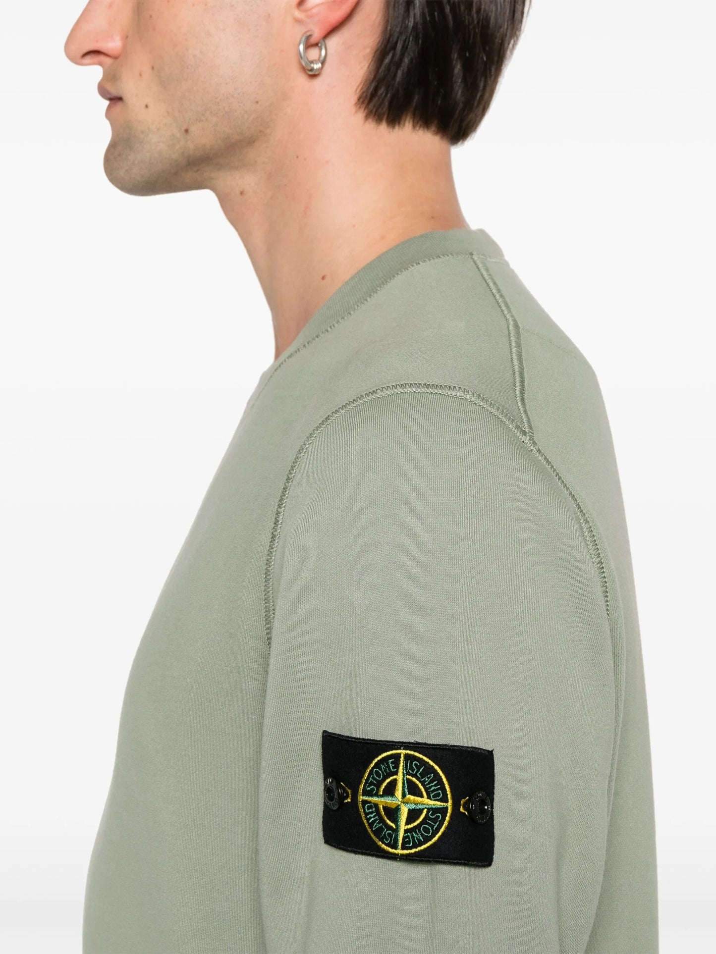compass-badge sweatshirt