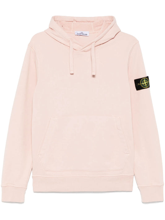 Compass-badge hoodie