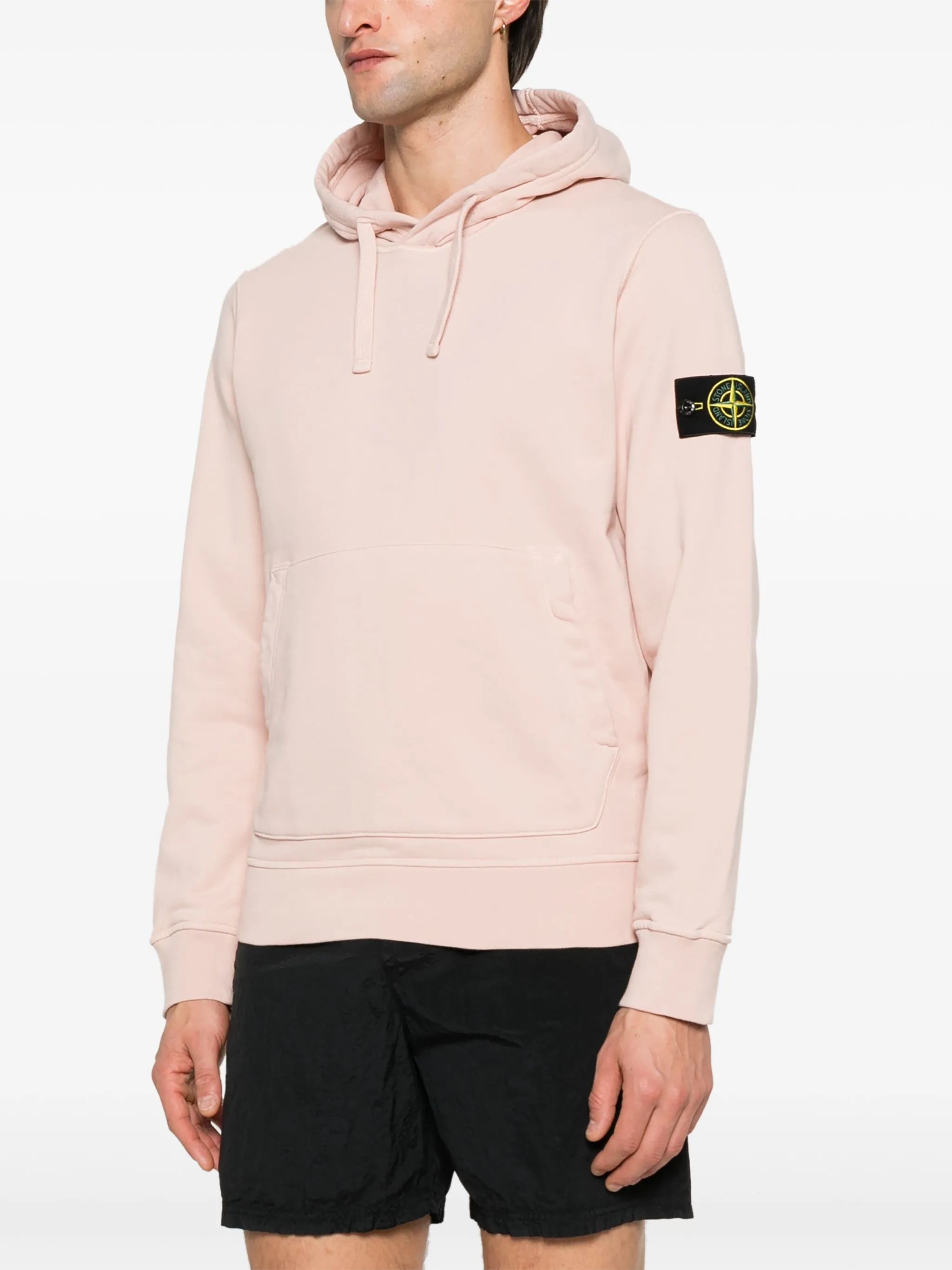 Compass-badge hoodie