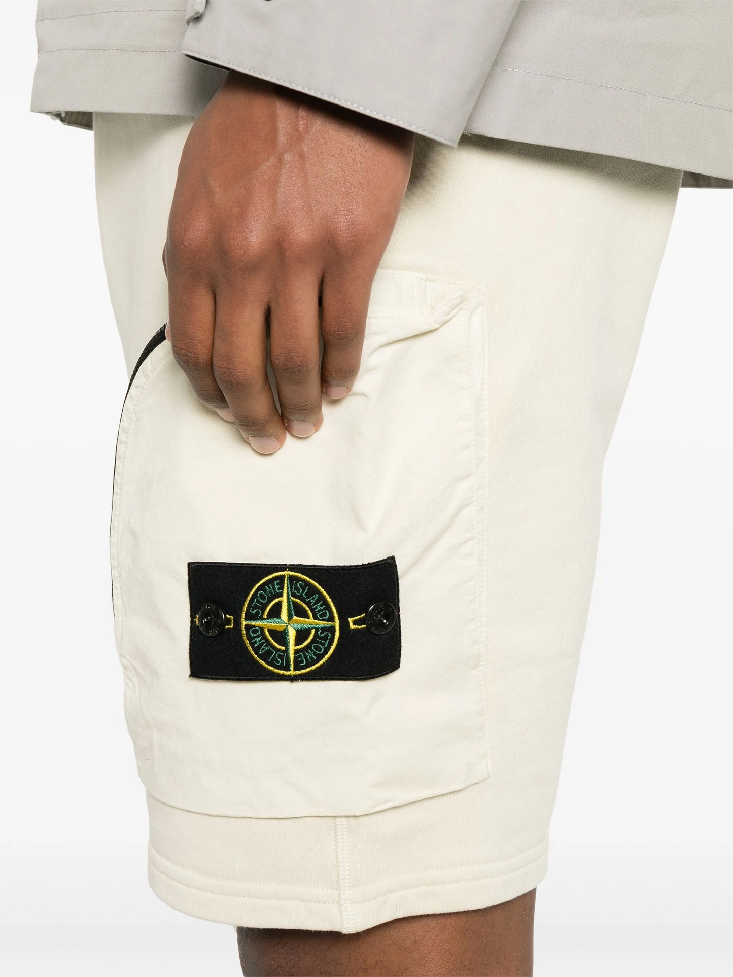cotton track shorts