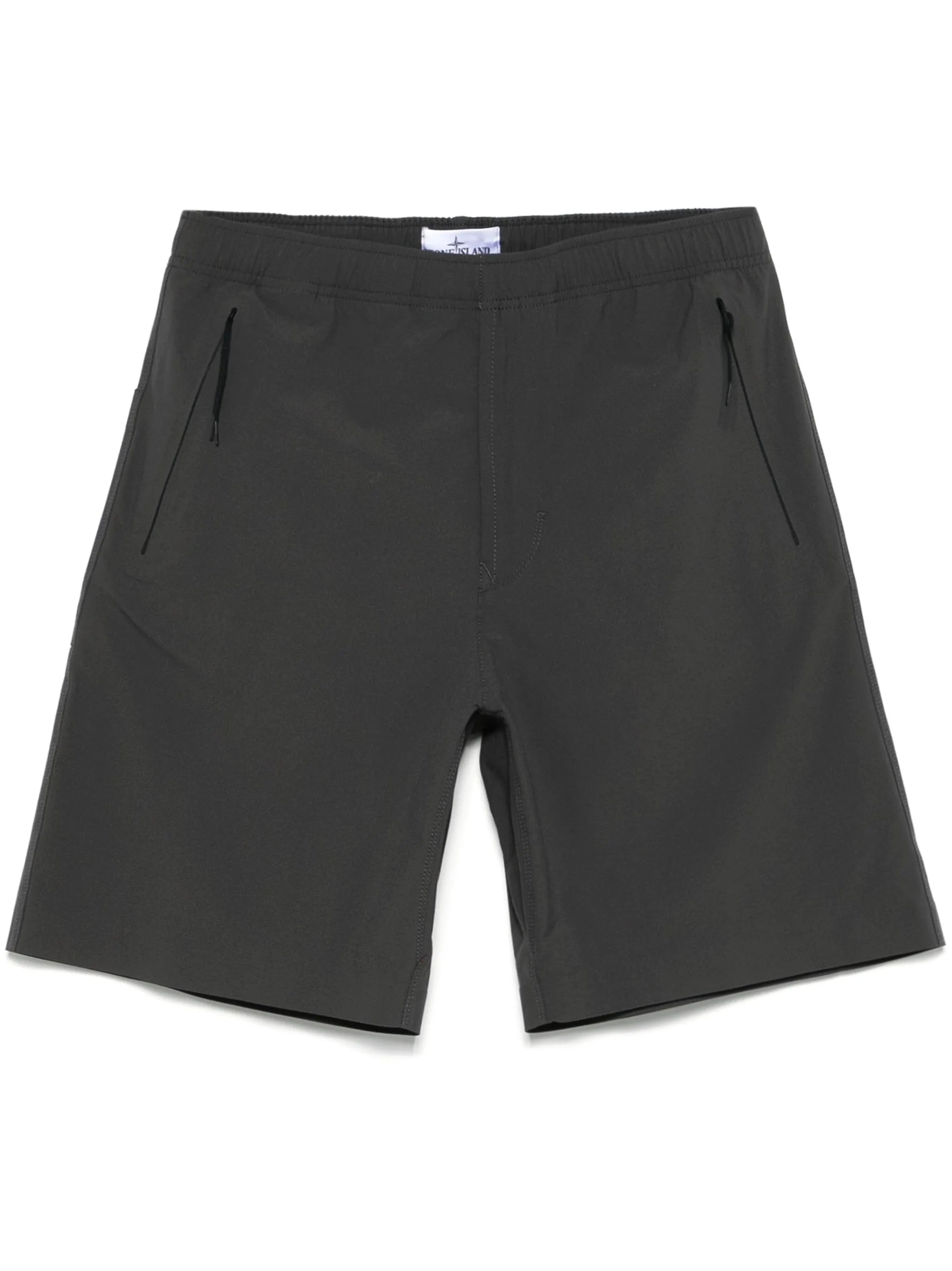 logo-embroidered shorts