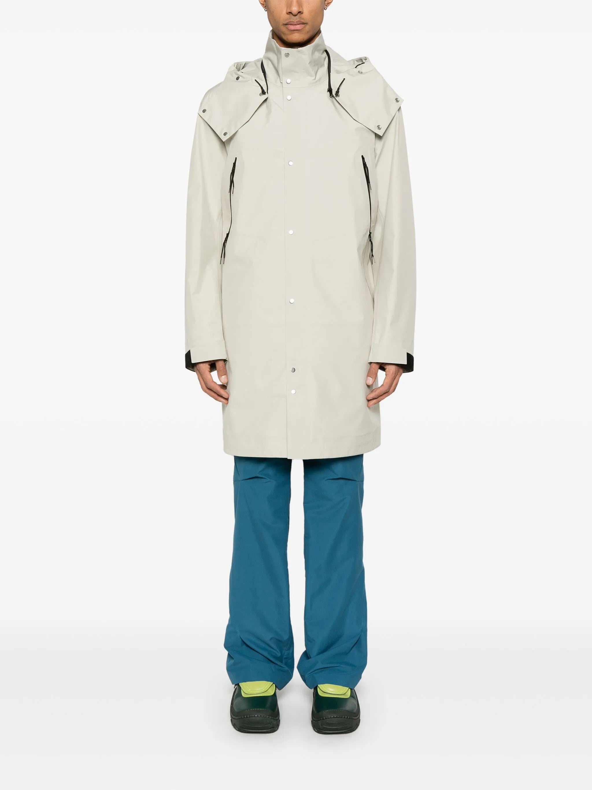 hooded parka