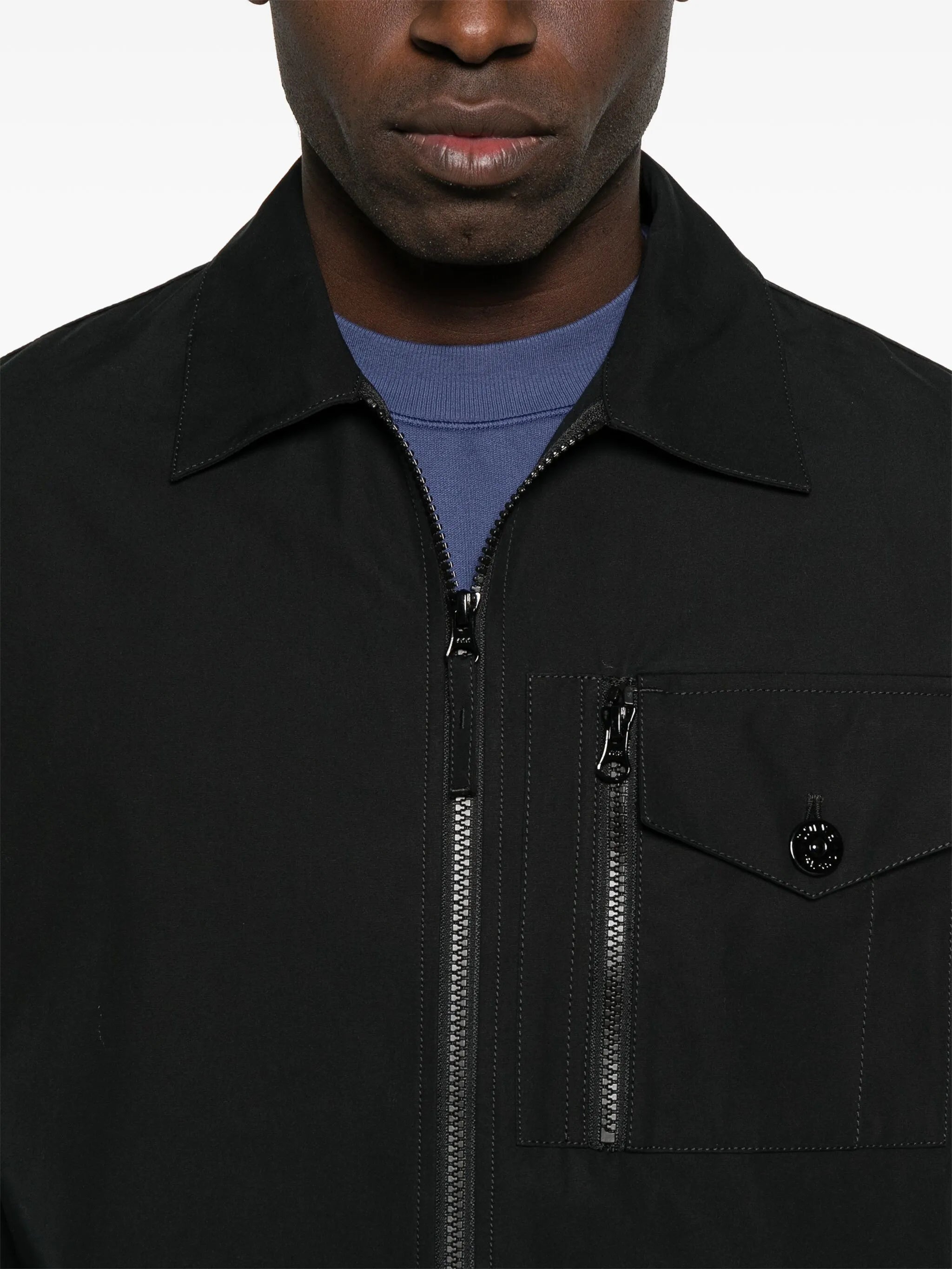 Ghost shirt jacket