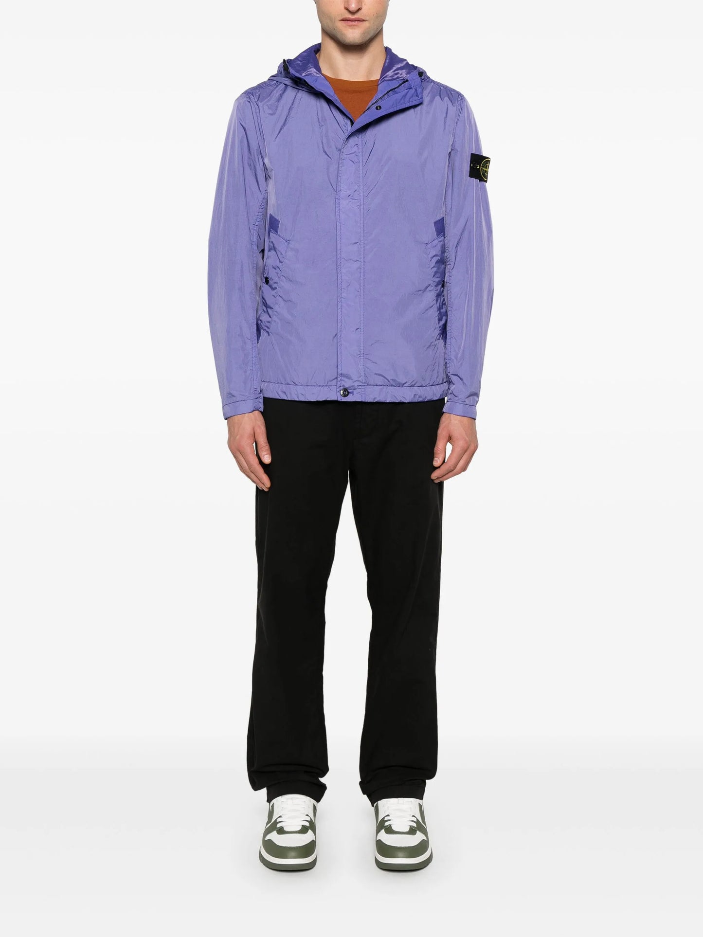 Compass-badge jacket