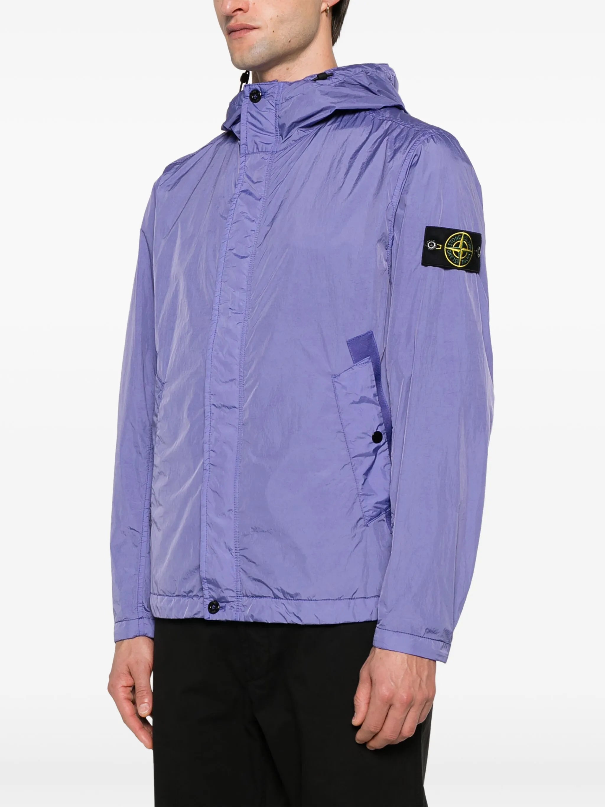 Compass-badge jacket