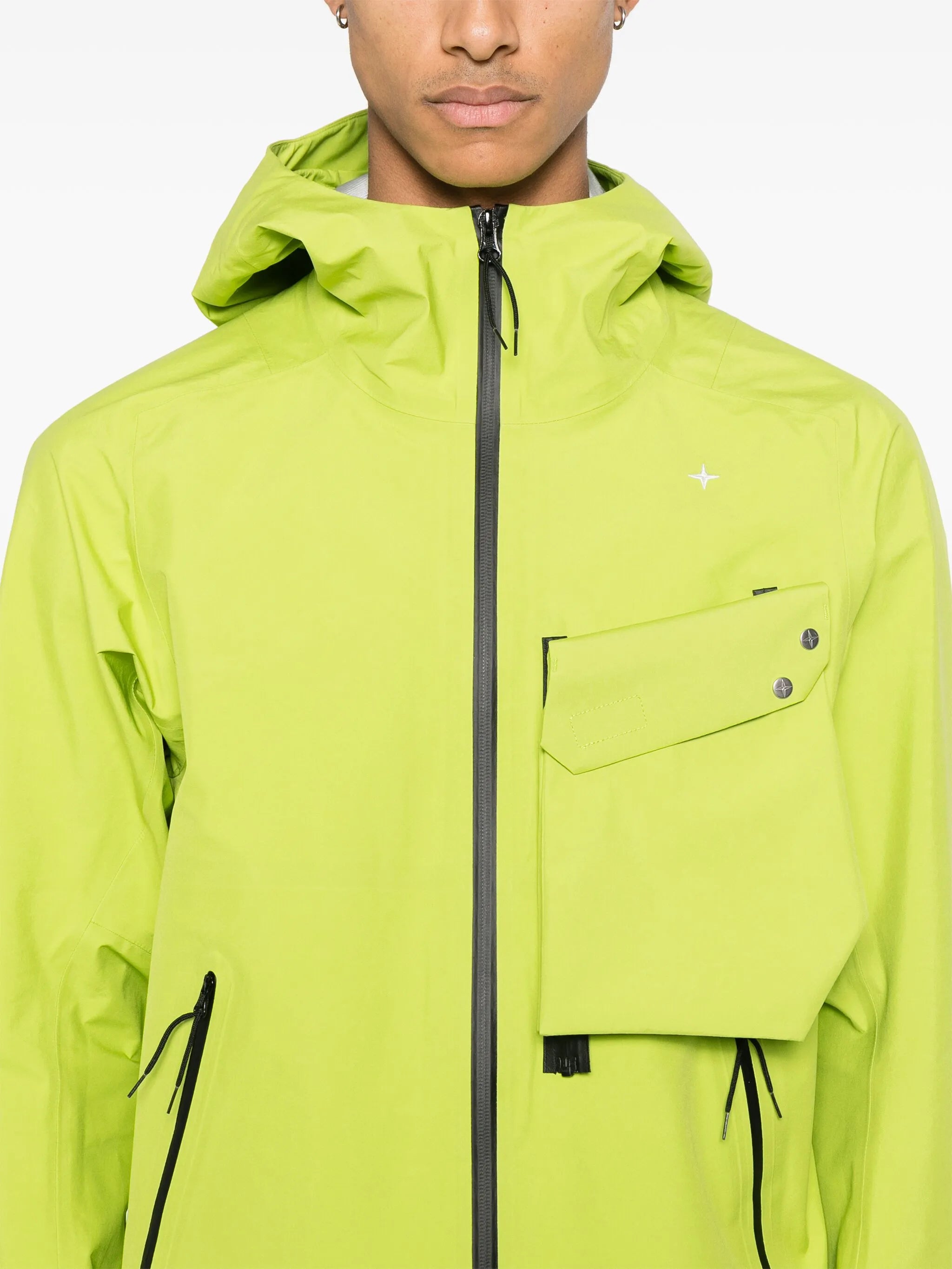 hooded jacket