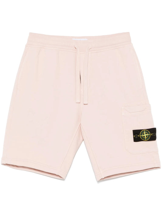 Compass-badge shorts