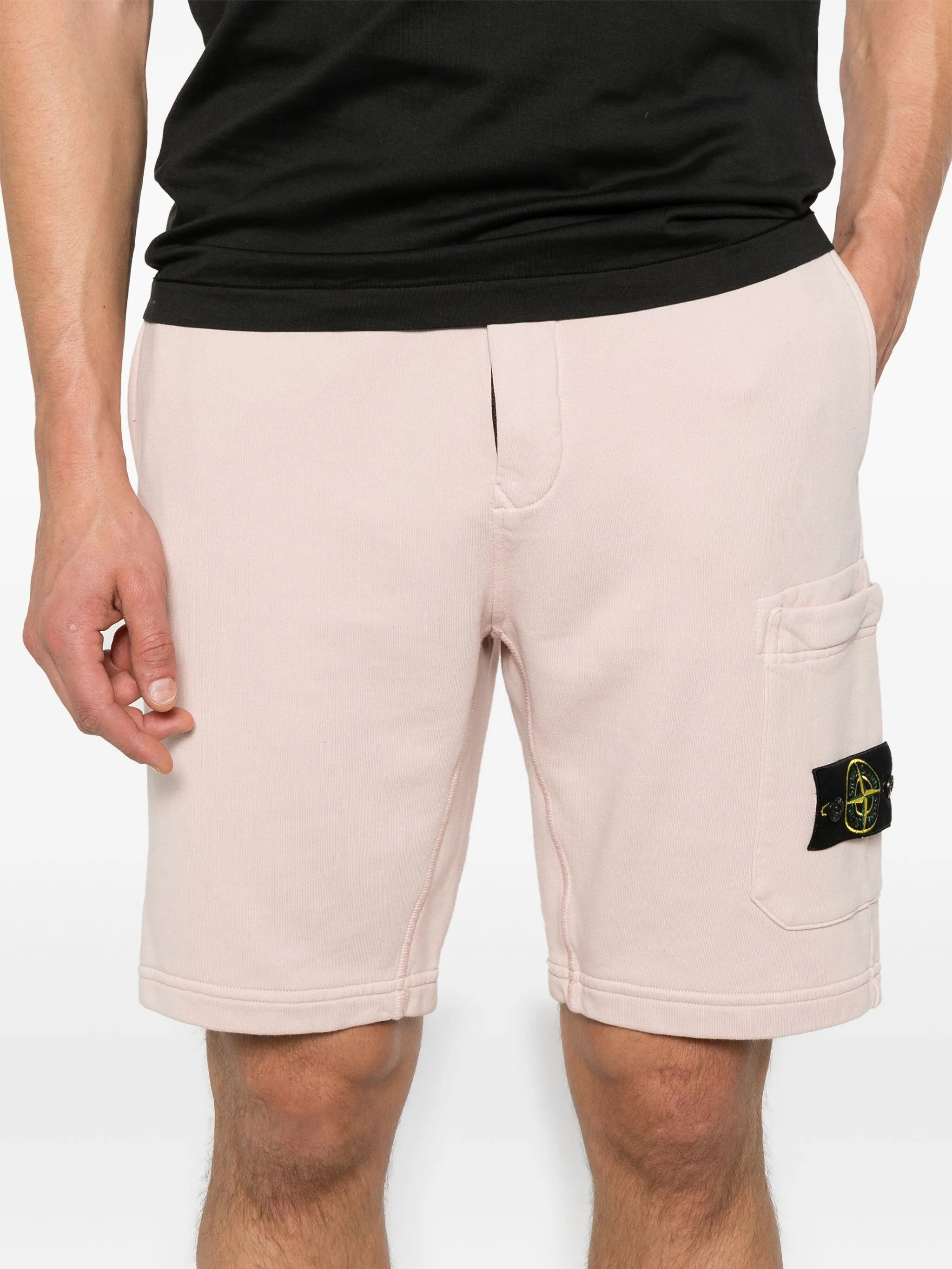 Compass-badge shorts