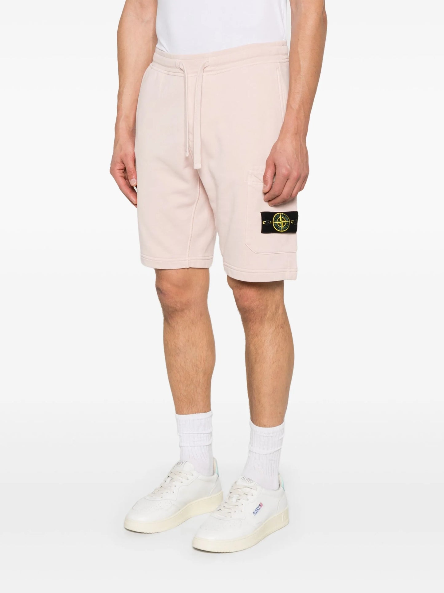Compass-badge shorts