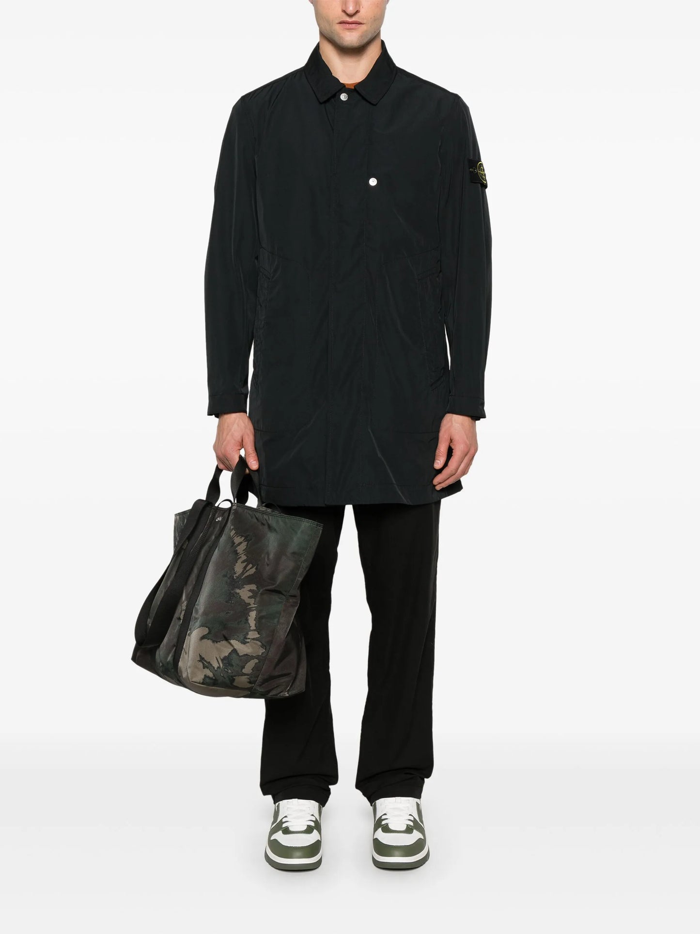 Compass-badge coat