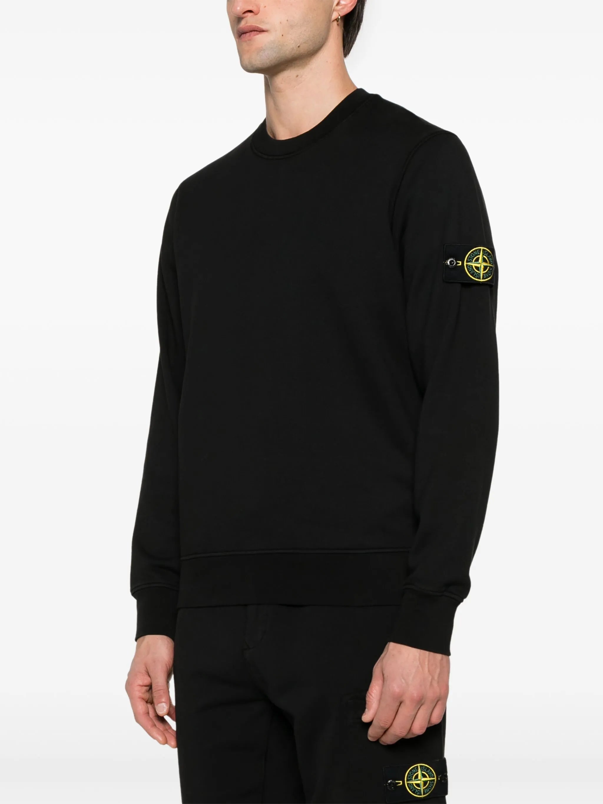 Compass-badge sweatshirt