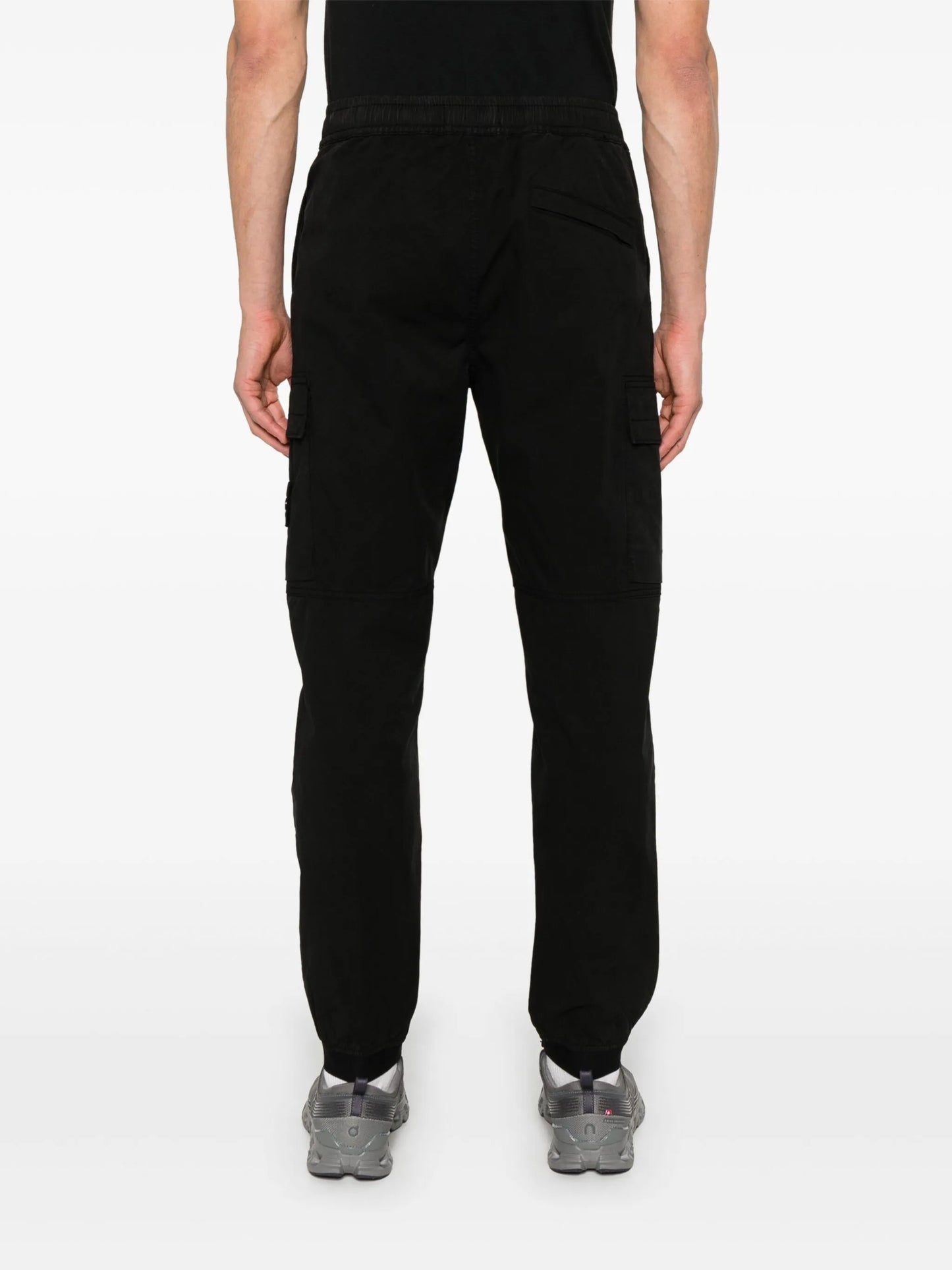 Compass-badge cargo pants