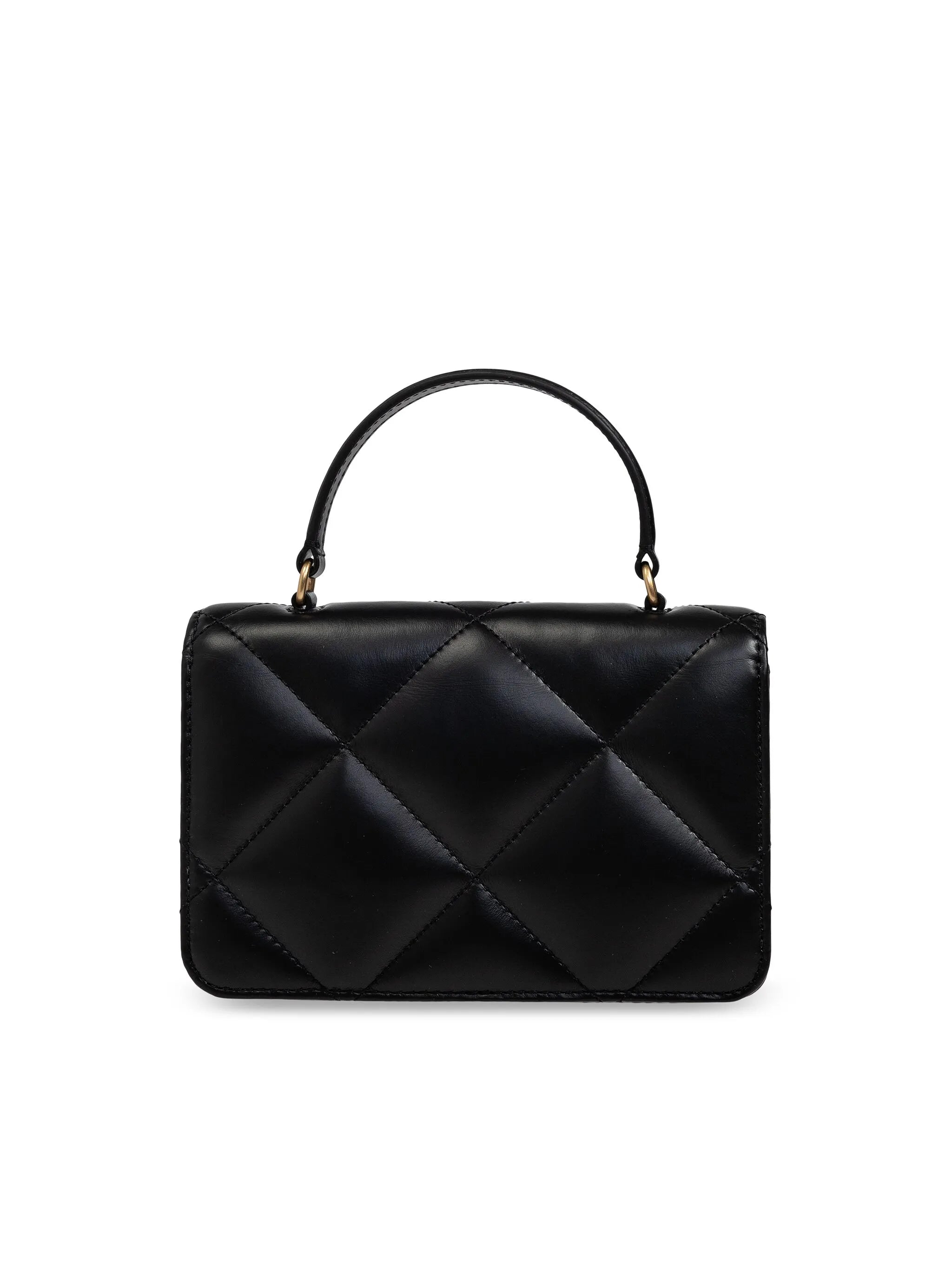 mini Kira diamond-quilted tote bag