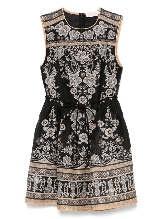 Balance peplum mini dress