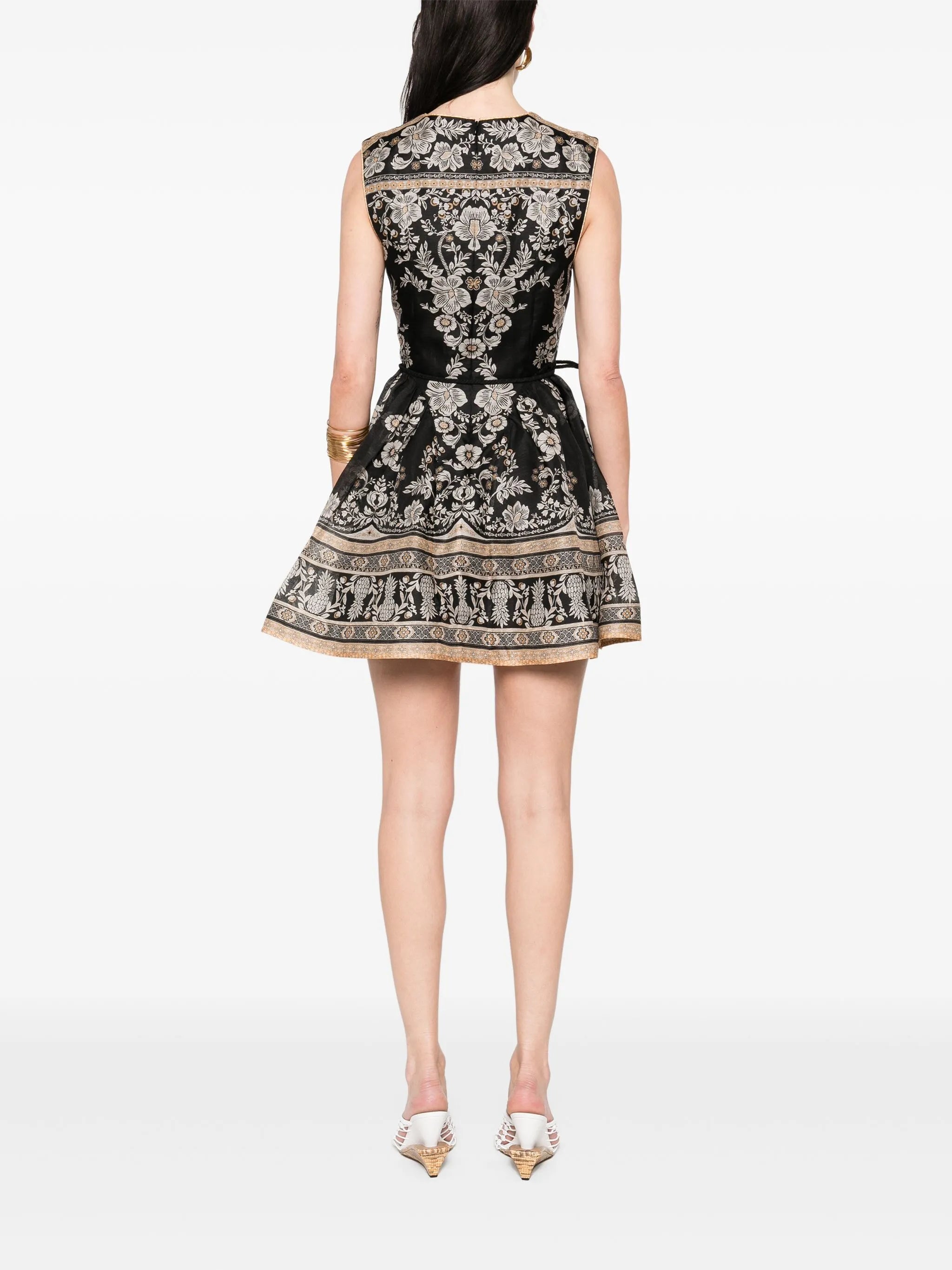 Balance peplum mini dress