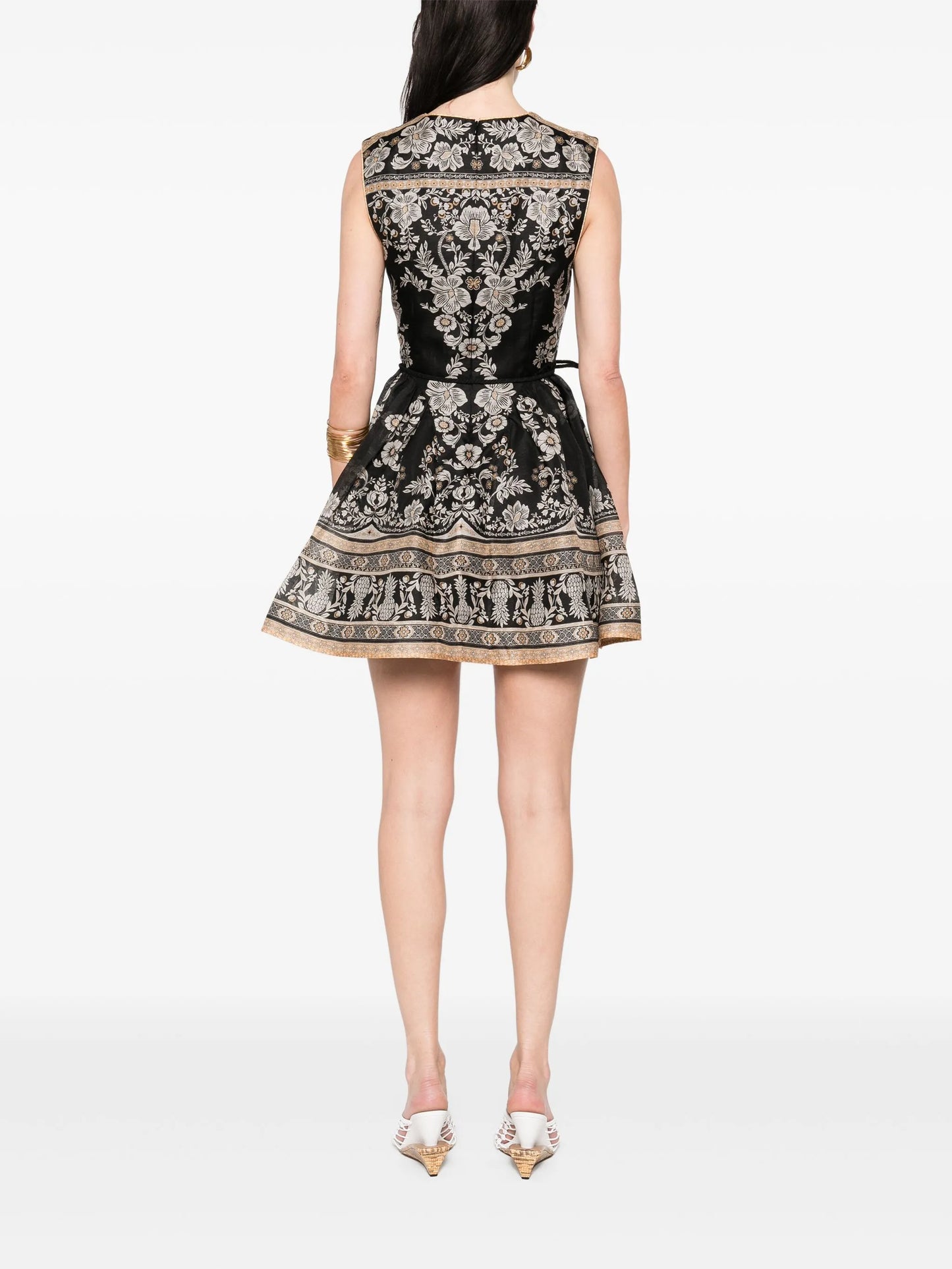 Balance peplum mini dress