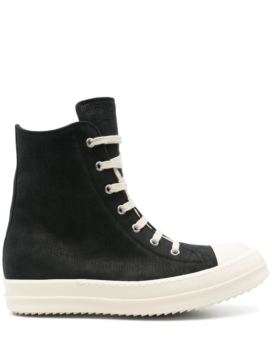leather sneakers