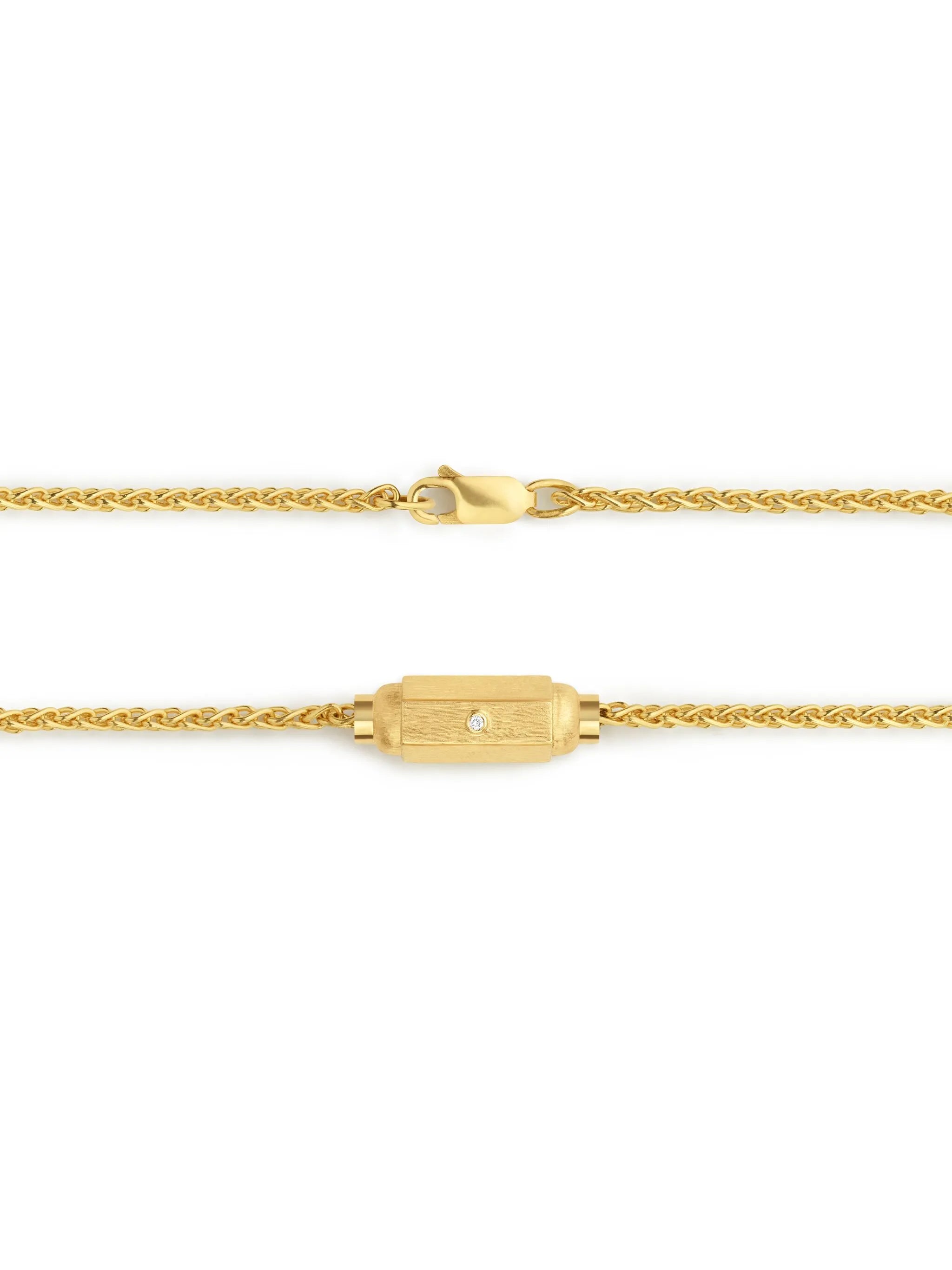 18K yellow gold micro Coco bracelet