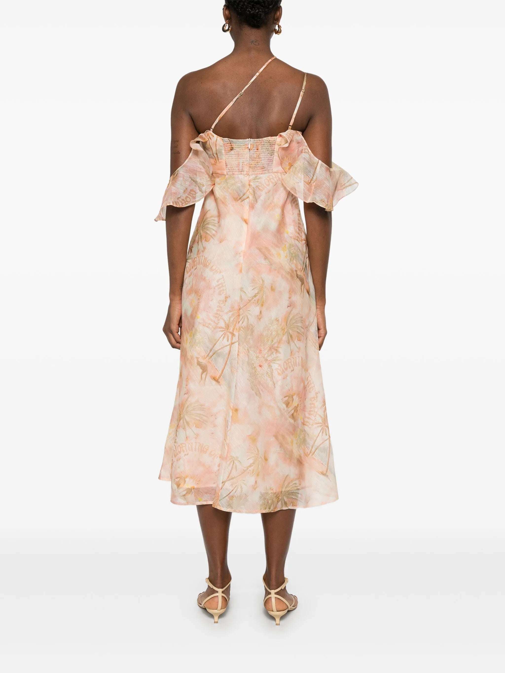 Illuminate midi dress