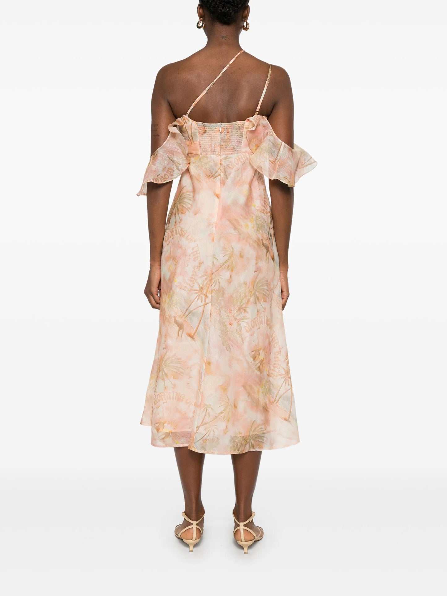 Illuminate midi dress