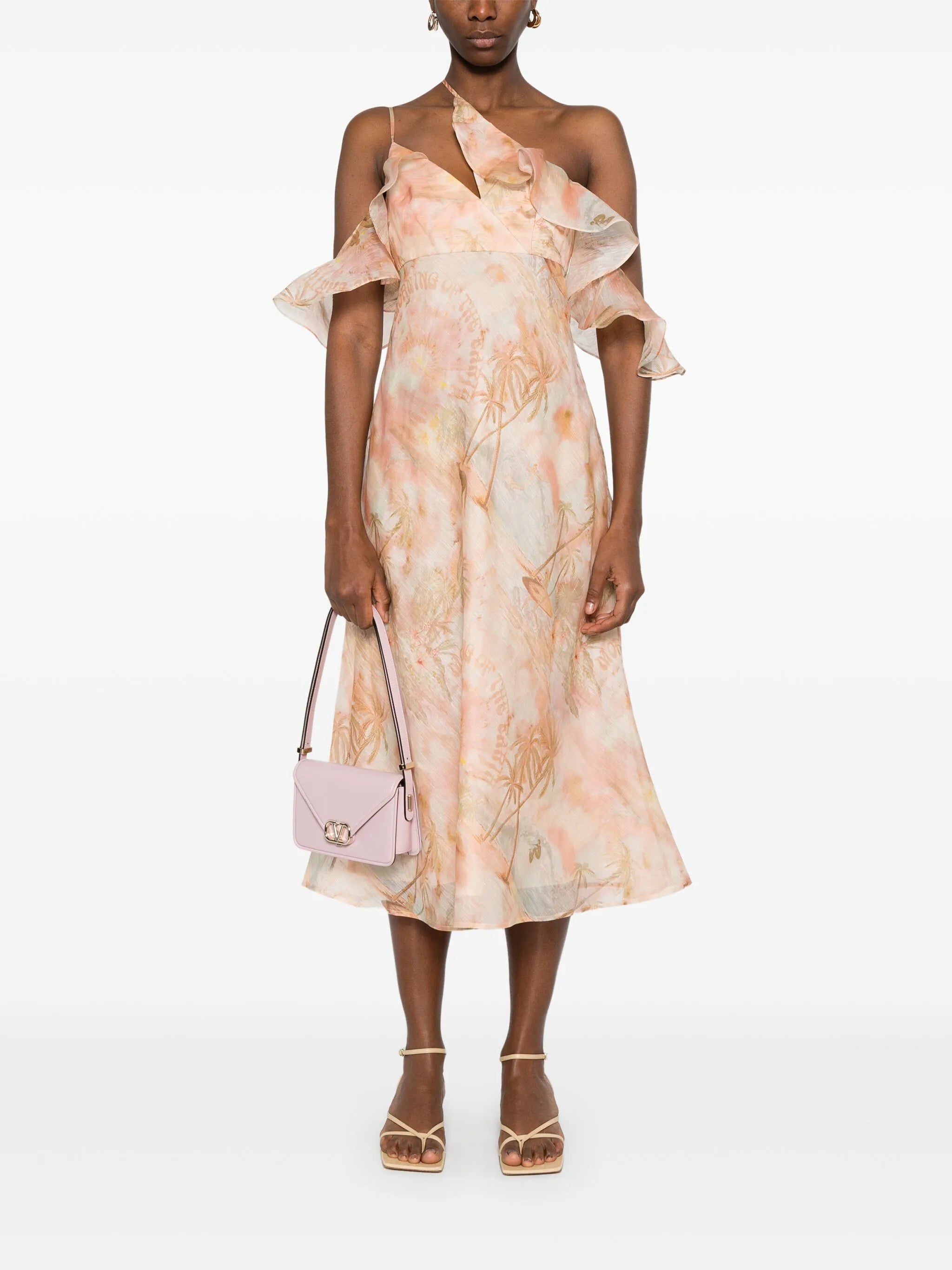 Illuminate midi dress