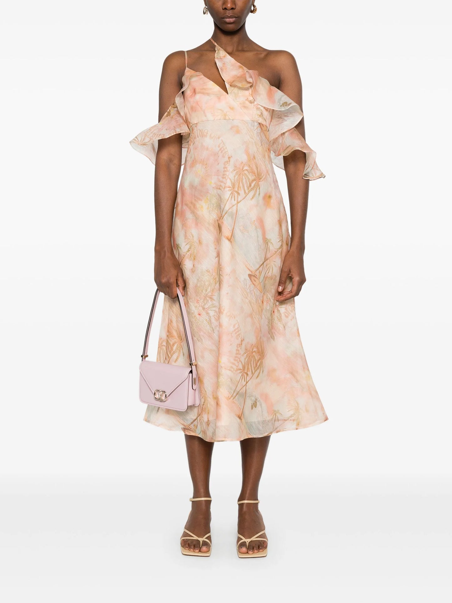 Illuminate midi dress