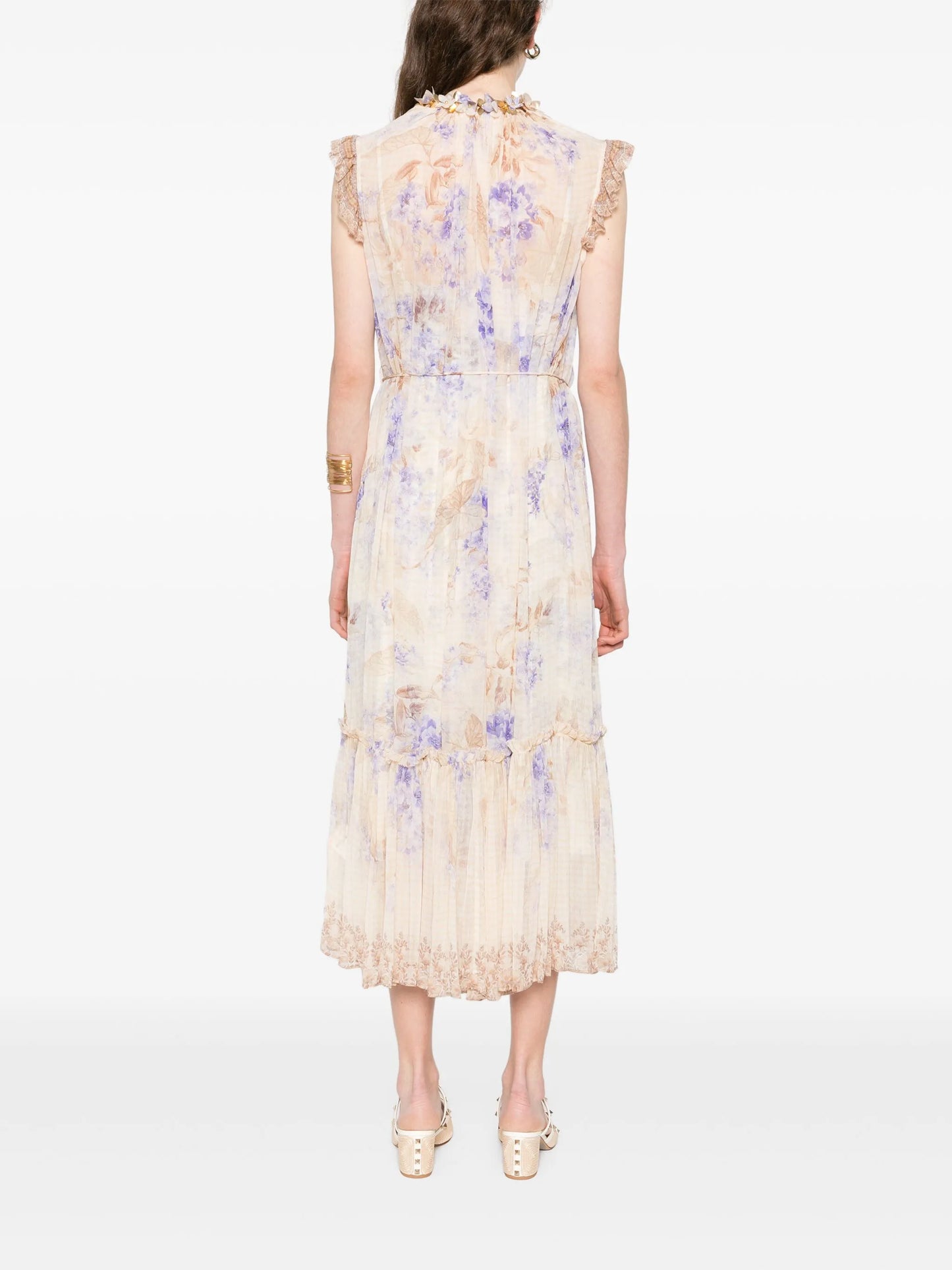 Dawning Flutter midi dress