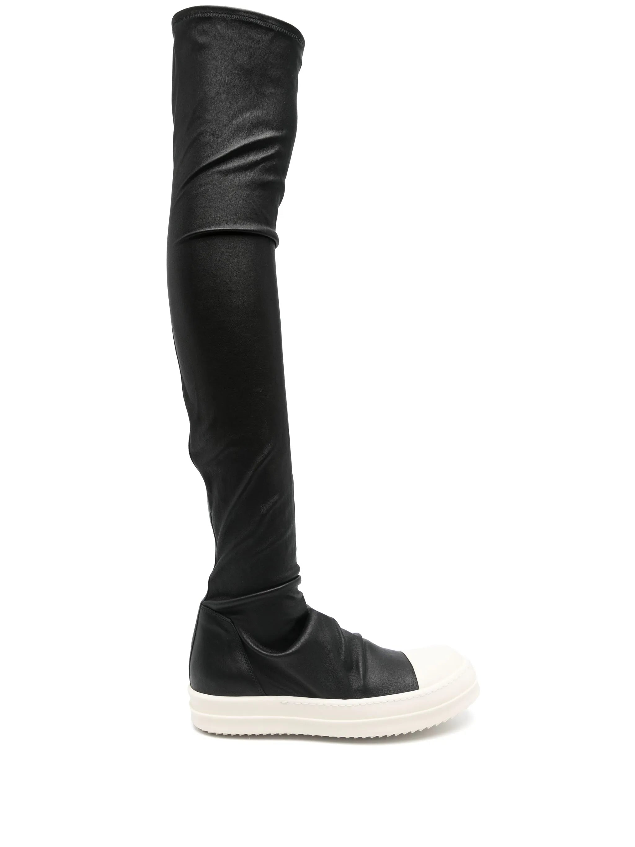 high stocking sneakers