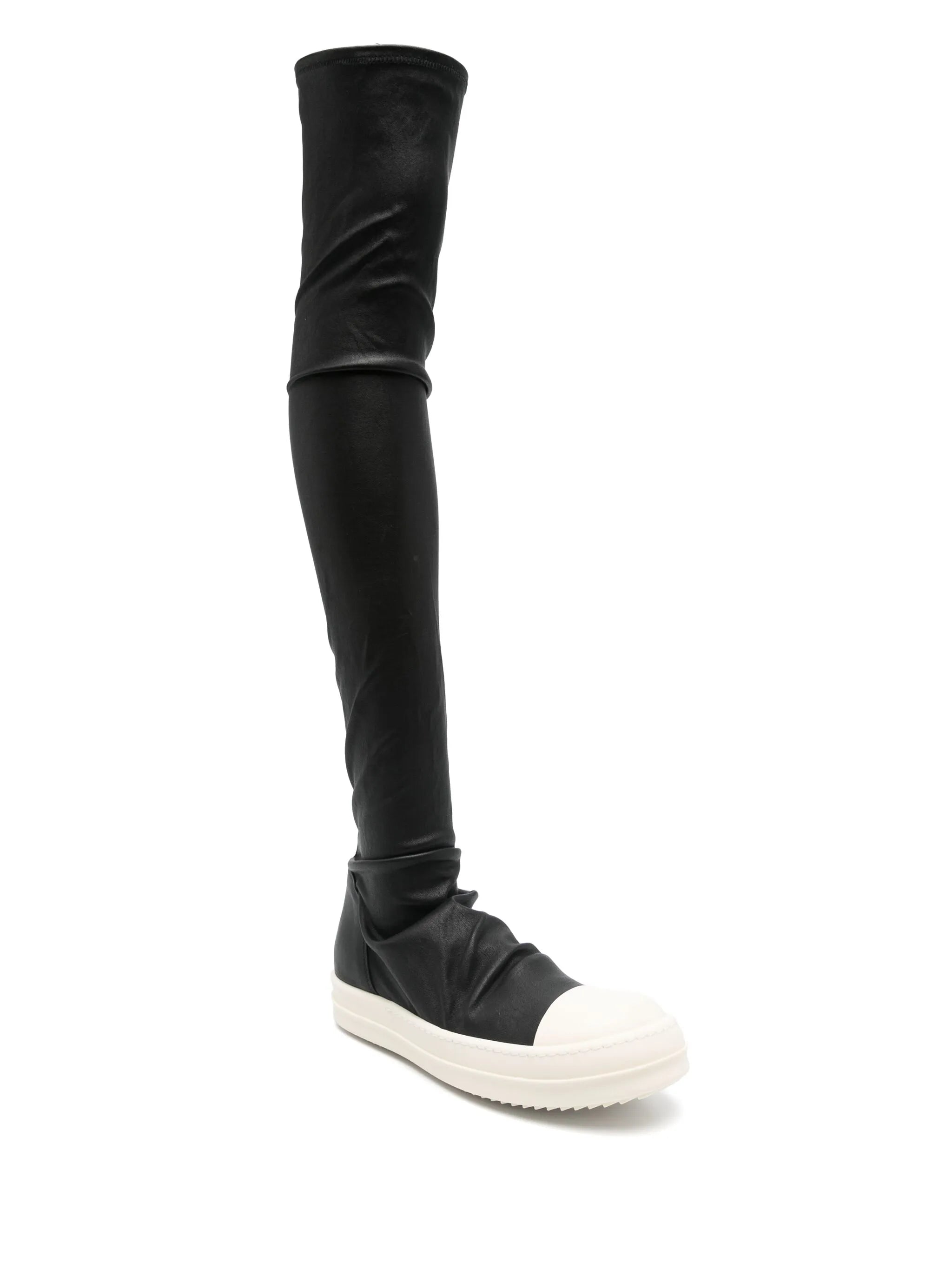 high stocking sneakers