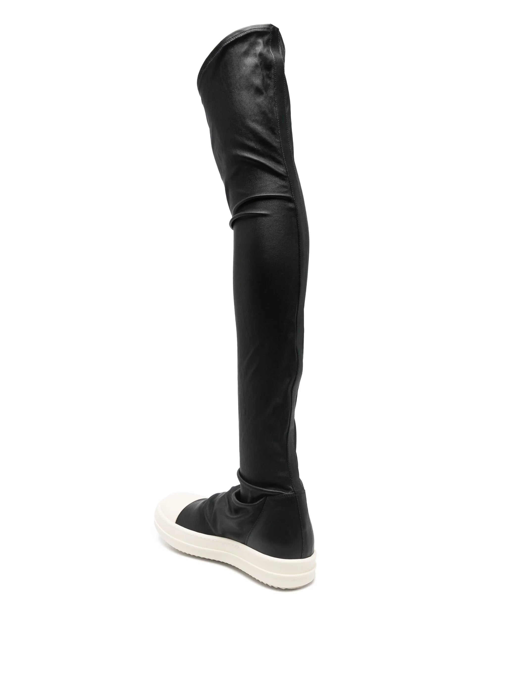 high stocking sneakers