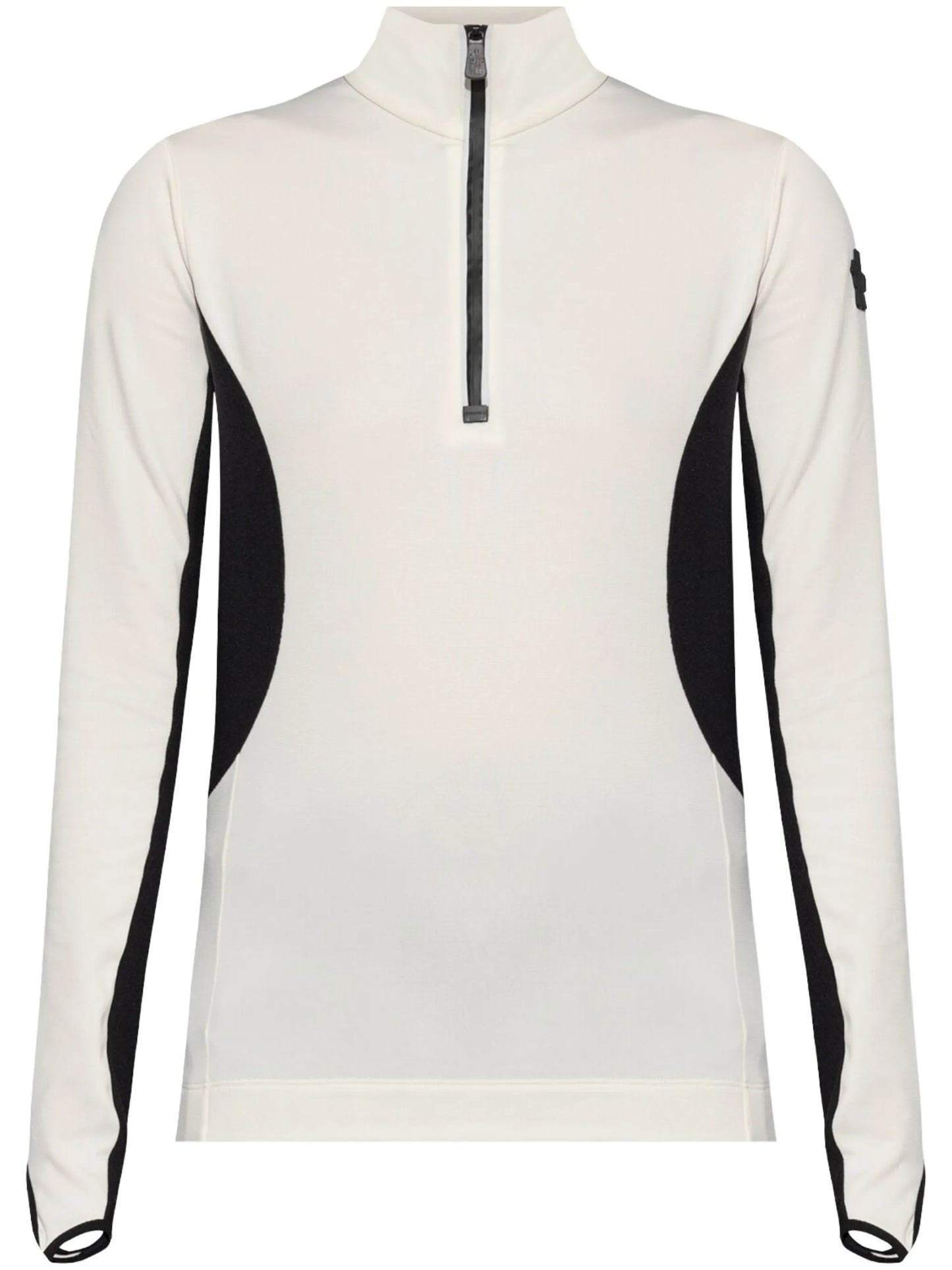 colour-block ski top