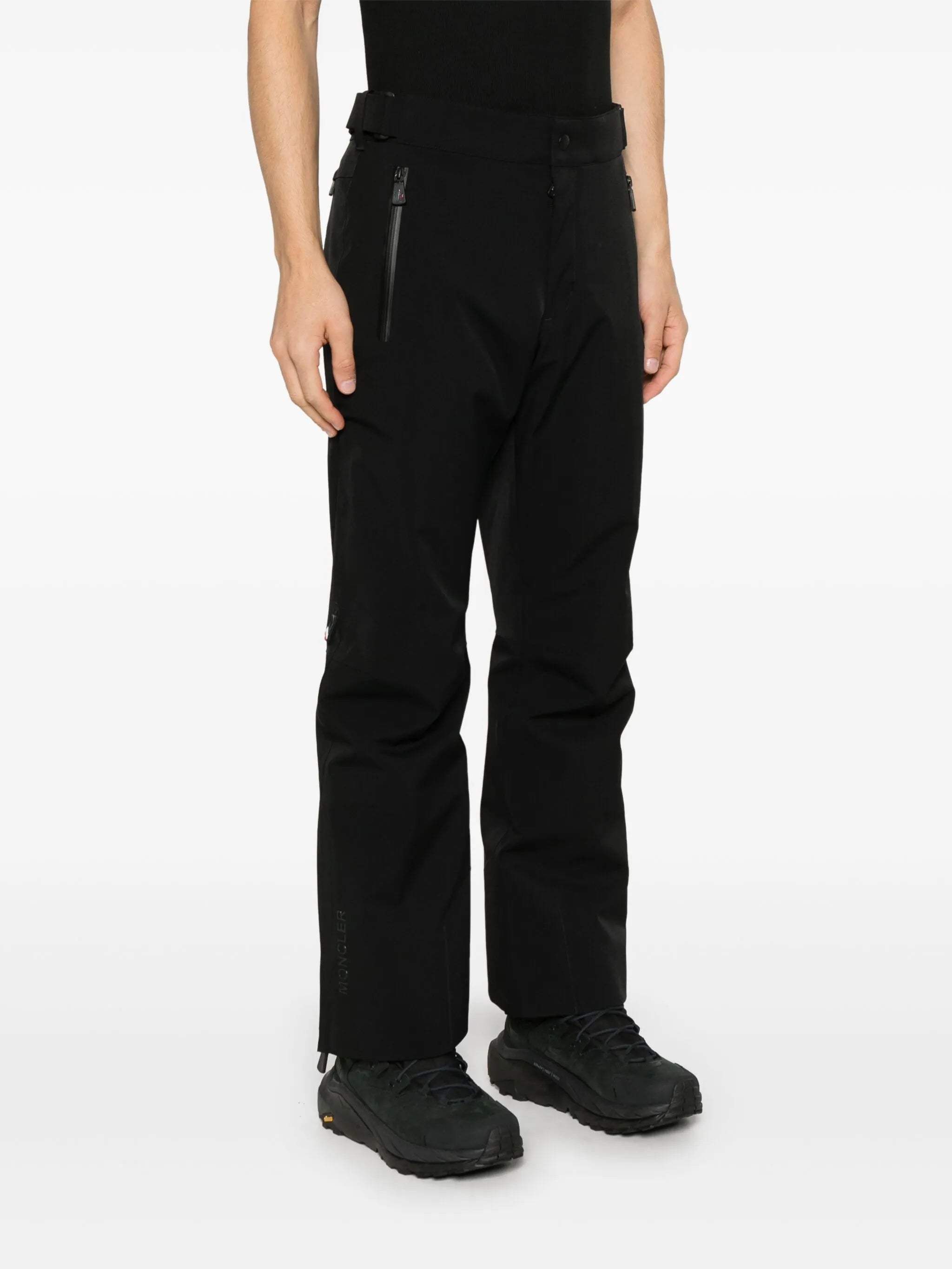 logo-embossed ski pants